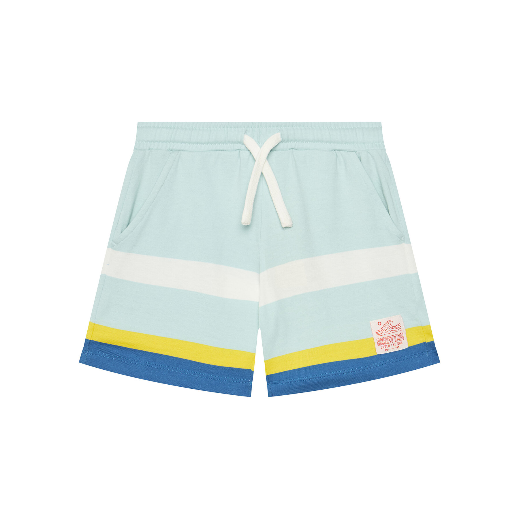 United Colors Of Benetton Szorty sportowe 3FZMG901U Zielony Regular Fit