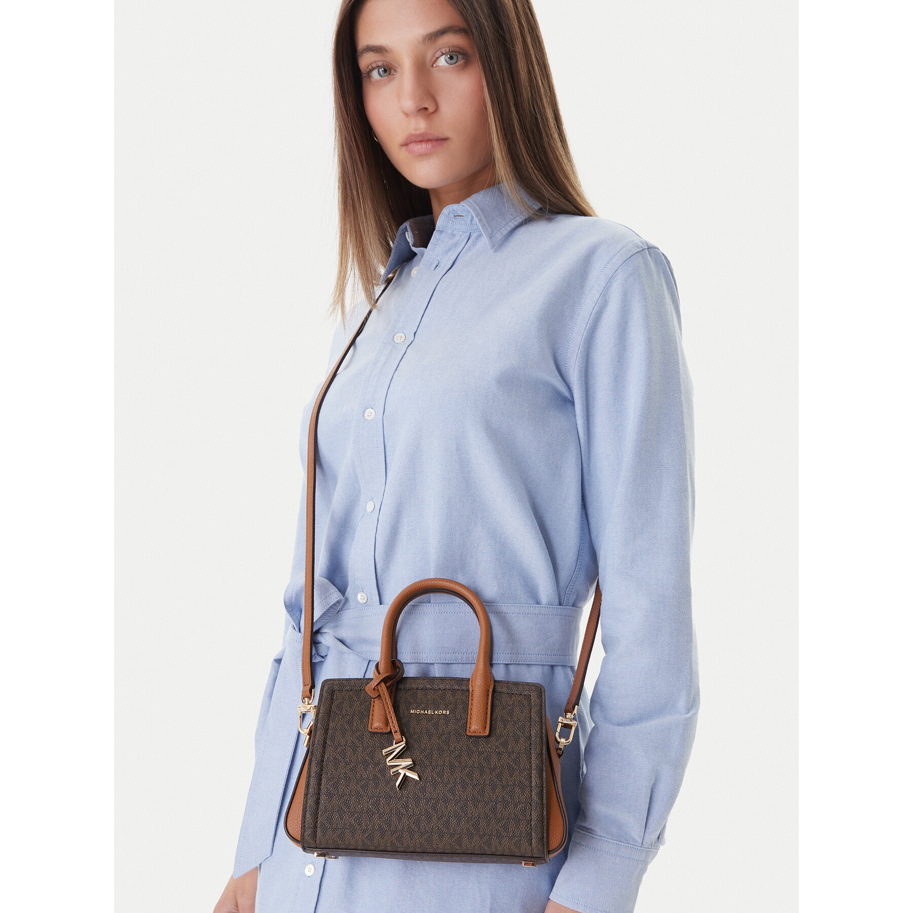 MICHAEL Michael Kors Torebka 32F5G9IC0B Brązowy