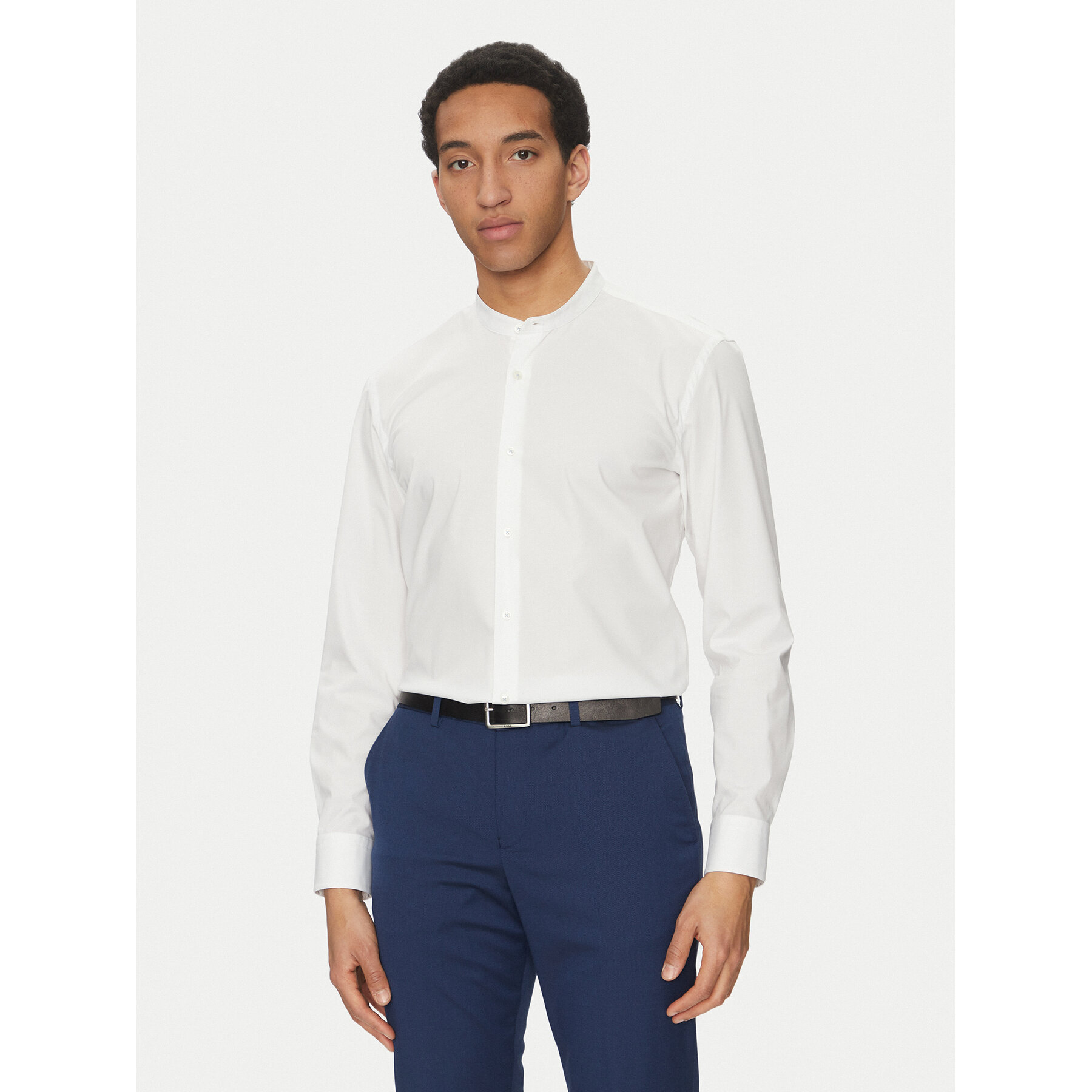 BOSS Koszula H-HANK-S-STAN-C3-252 50539176 Biały Slim Fit