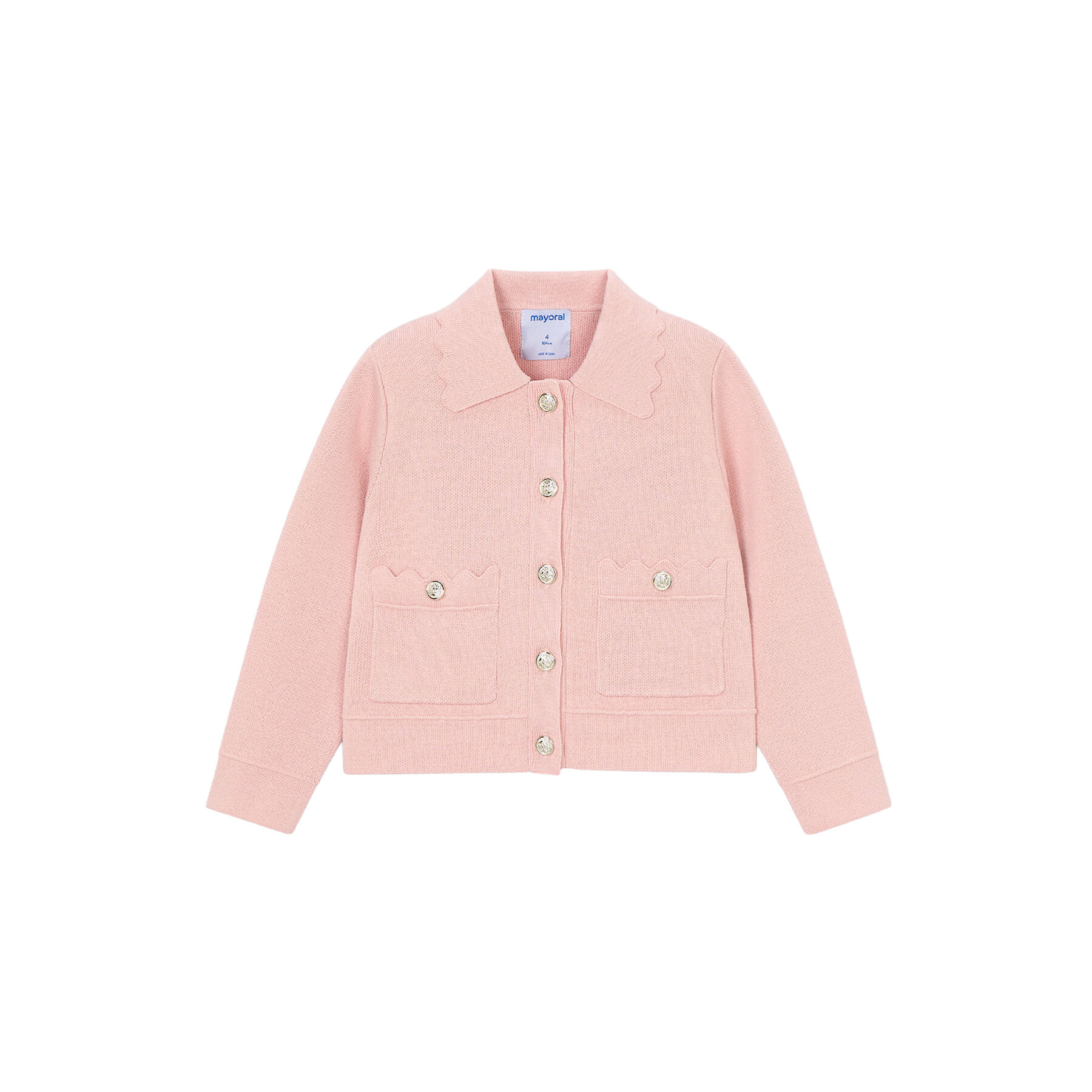 Mayoral Marynarka 3450 Różowy Regular Fit