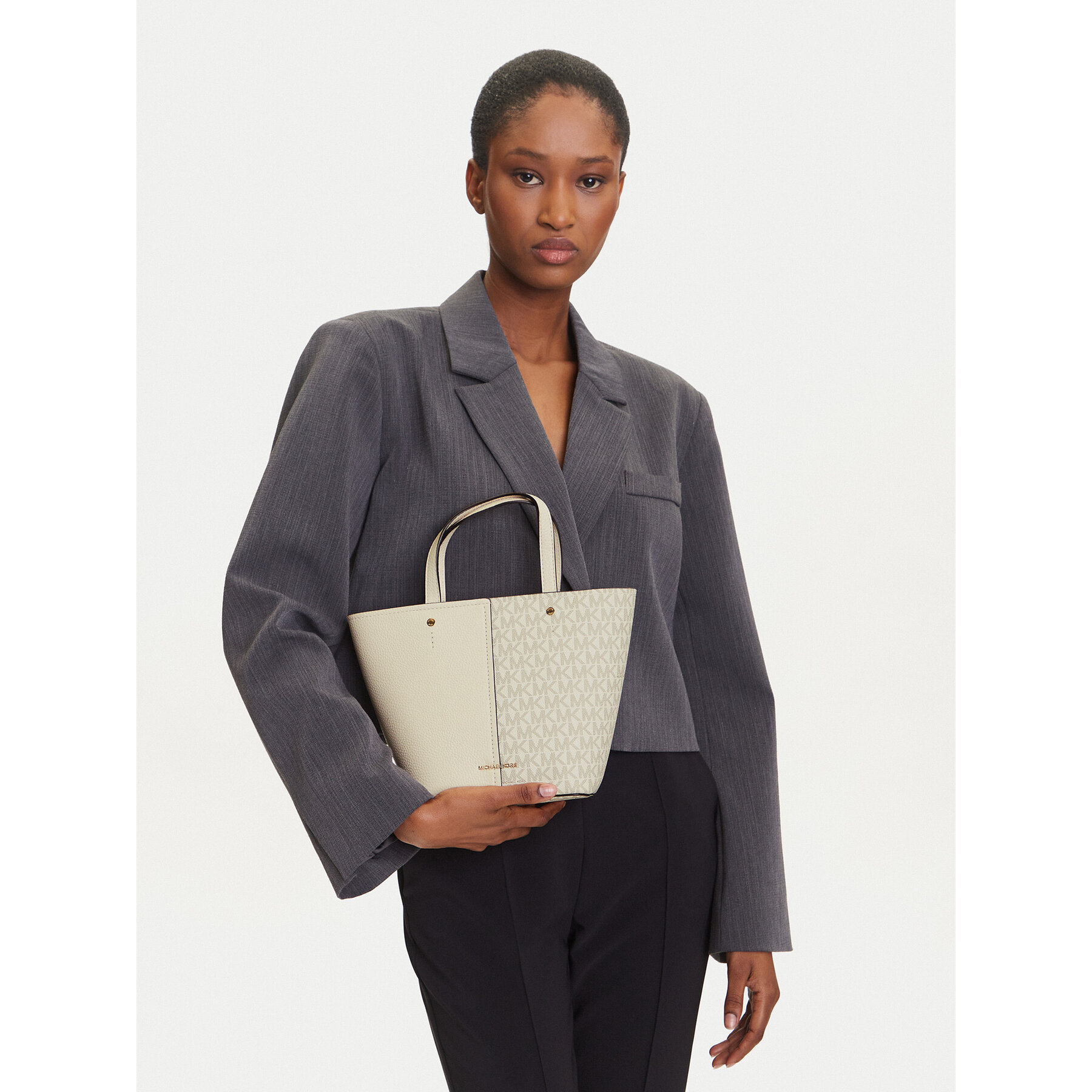 MICHAEL Michael Kors Torebka Flora 32T5GFFC1B Écru