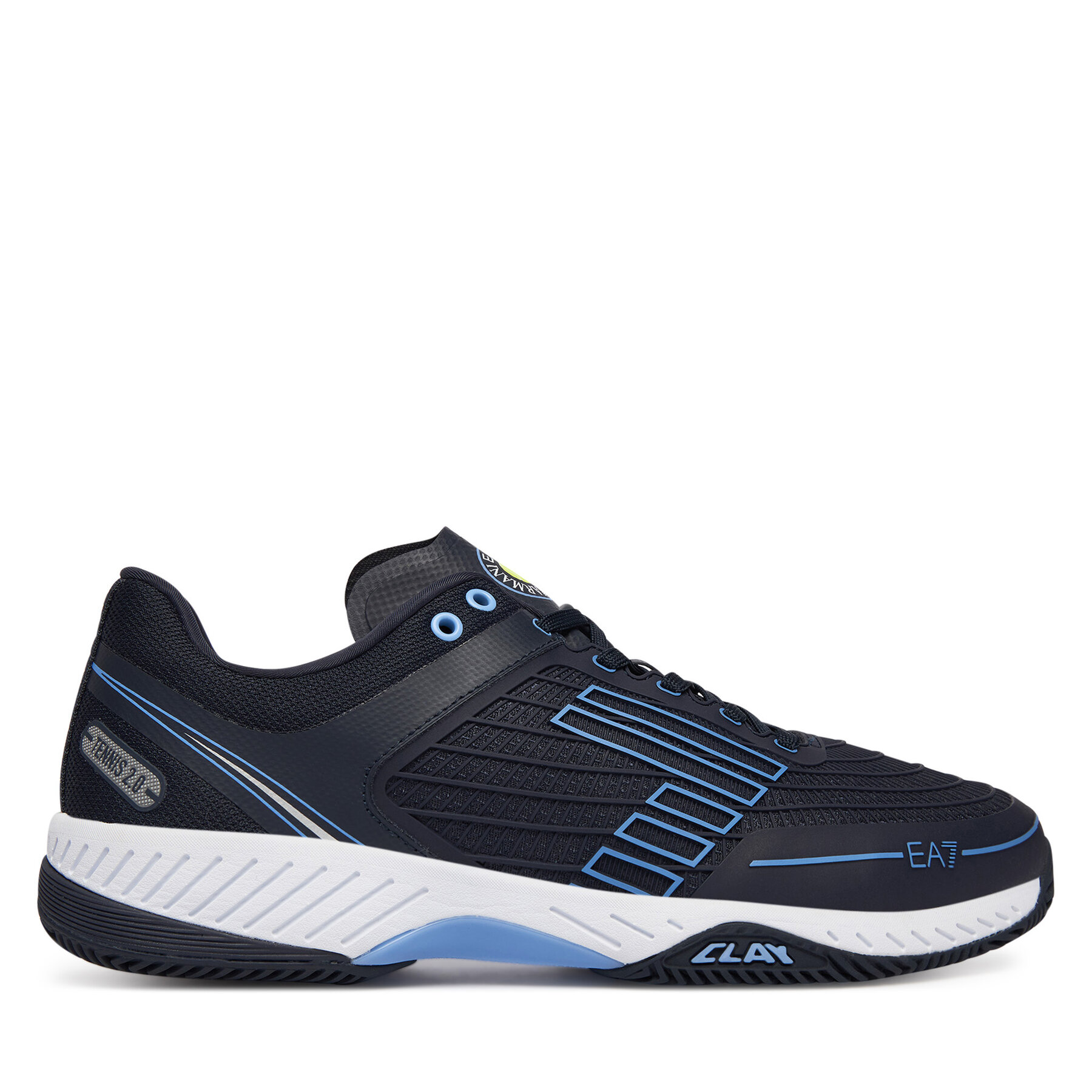 EA7 Emporio Armani Sneakersy X8X242 XK438 MB516 Granatowy