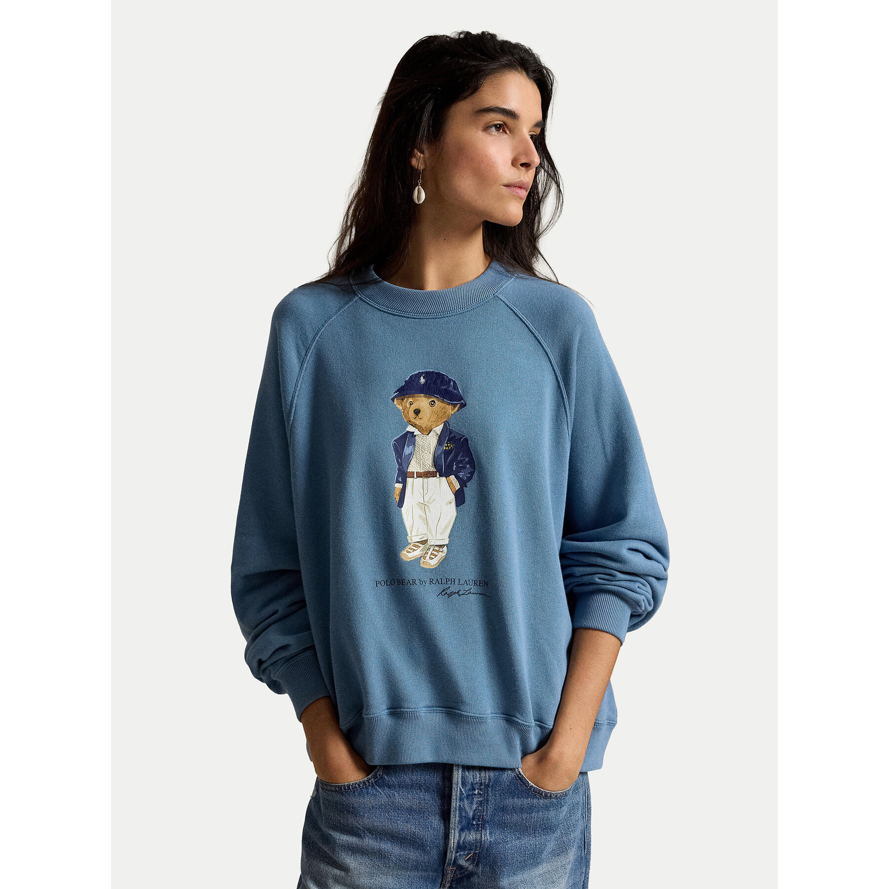 Polo Ralph Lauren Bluza 211B17778001 Niebieski Regular Fit