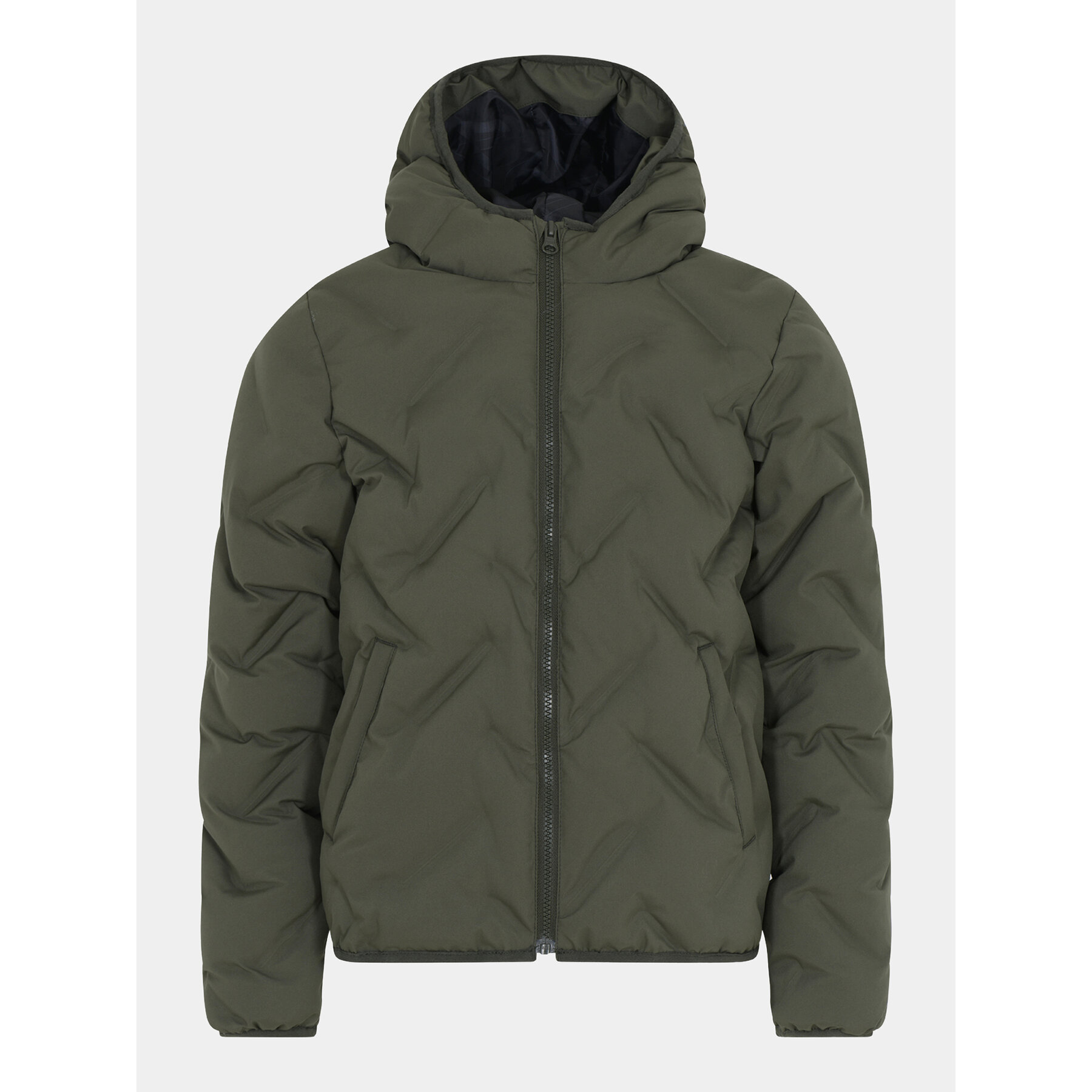 KABOOKI® Kurtka zimowa 14010014 Zielony Regular Fit
