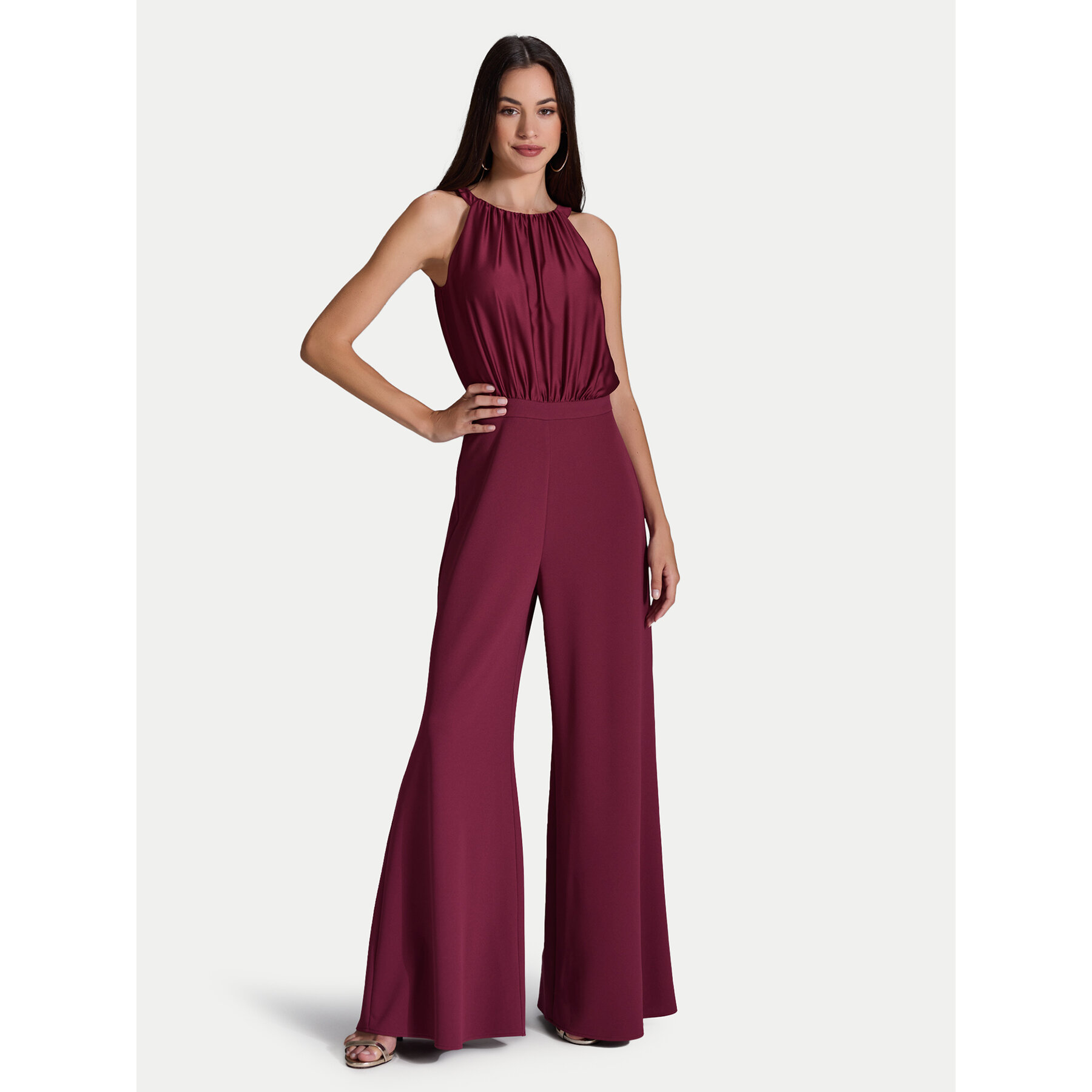 Swing Kombinezon 3AI00100 Bordowy Regular Fit