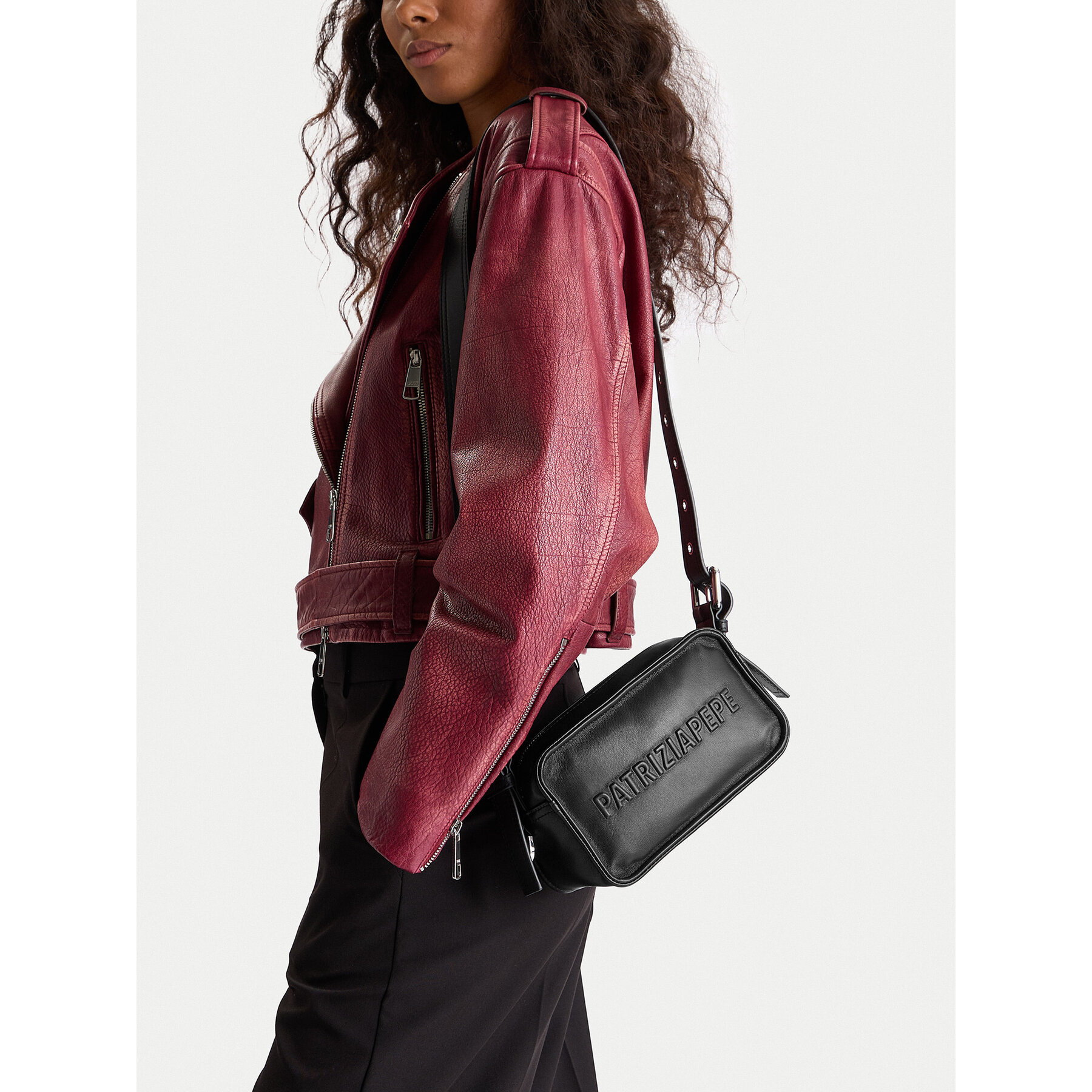 Patrizia Pepe Torebka 2B0153/L113-K103 Czarny
