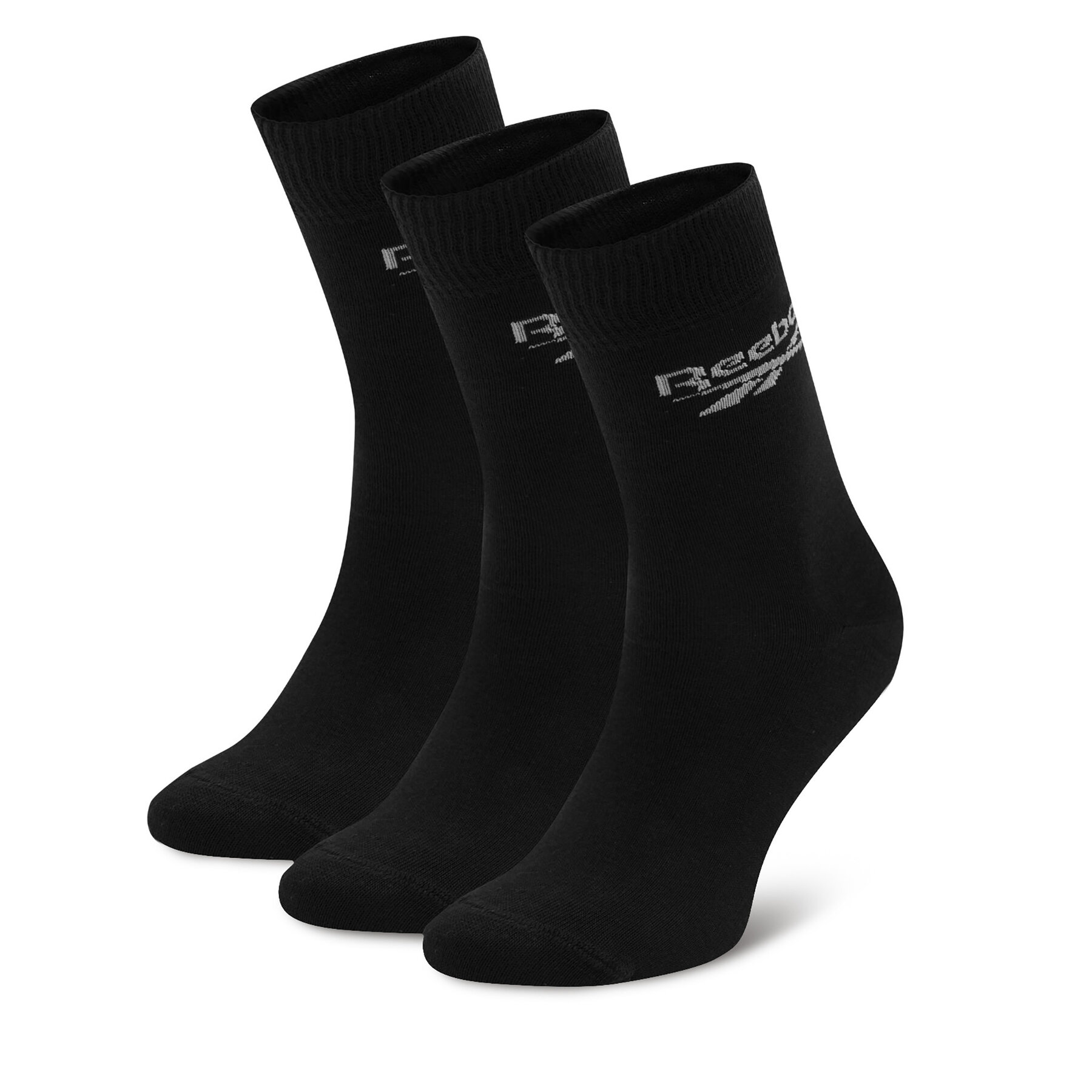 Reebok Skarpety długie R0367-SS24 (3-pack) Czarny