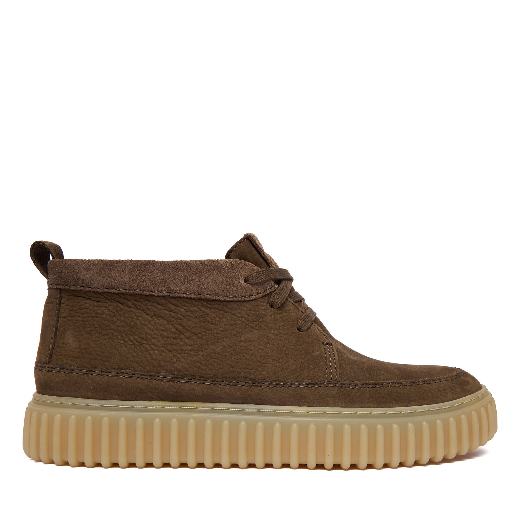 Clarks Trzewiki Torhill LaceHi 26183474 Khaki
