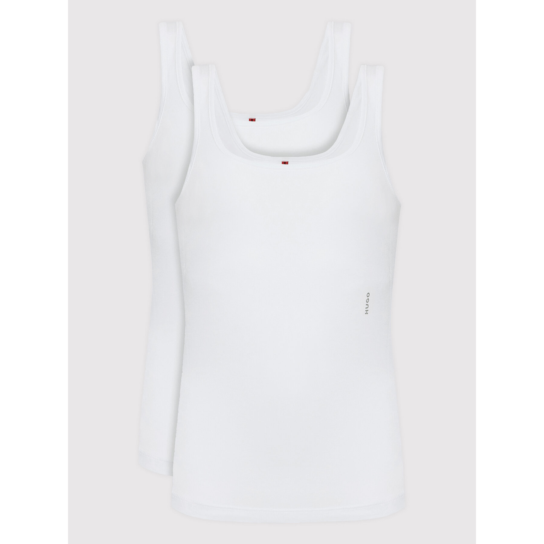 HUGO Komplet topów 50469682 Biały Regular Fit