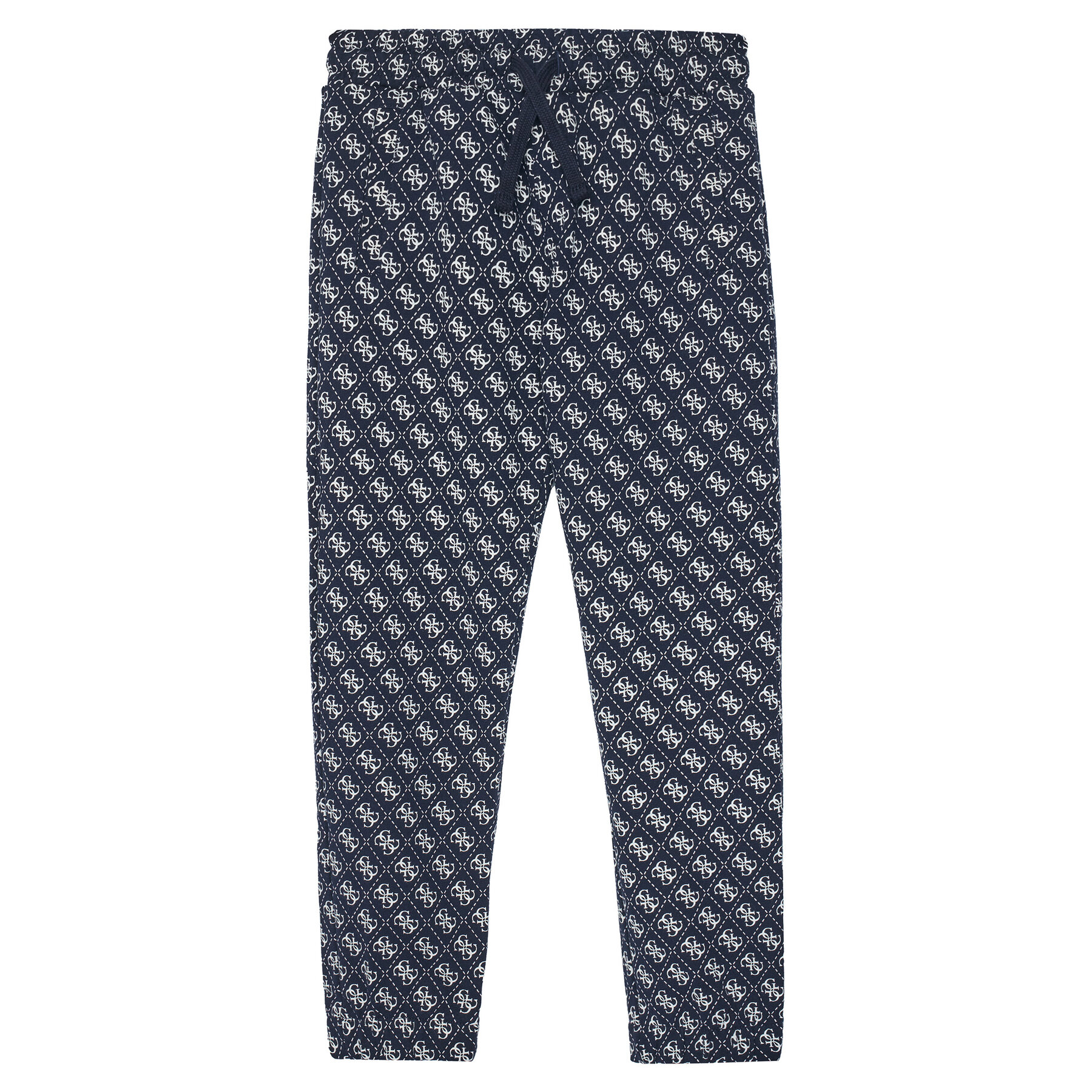 Guess Spodnie dresowe L5YQ15 KA6R4 Granatowy Regular Fit