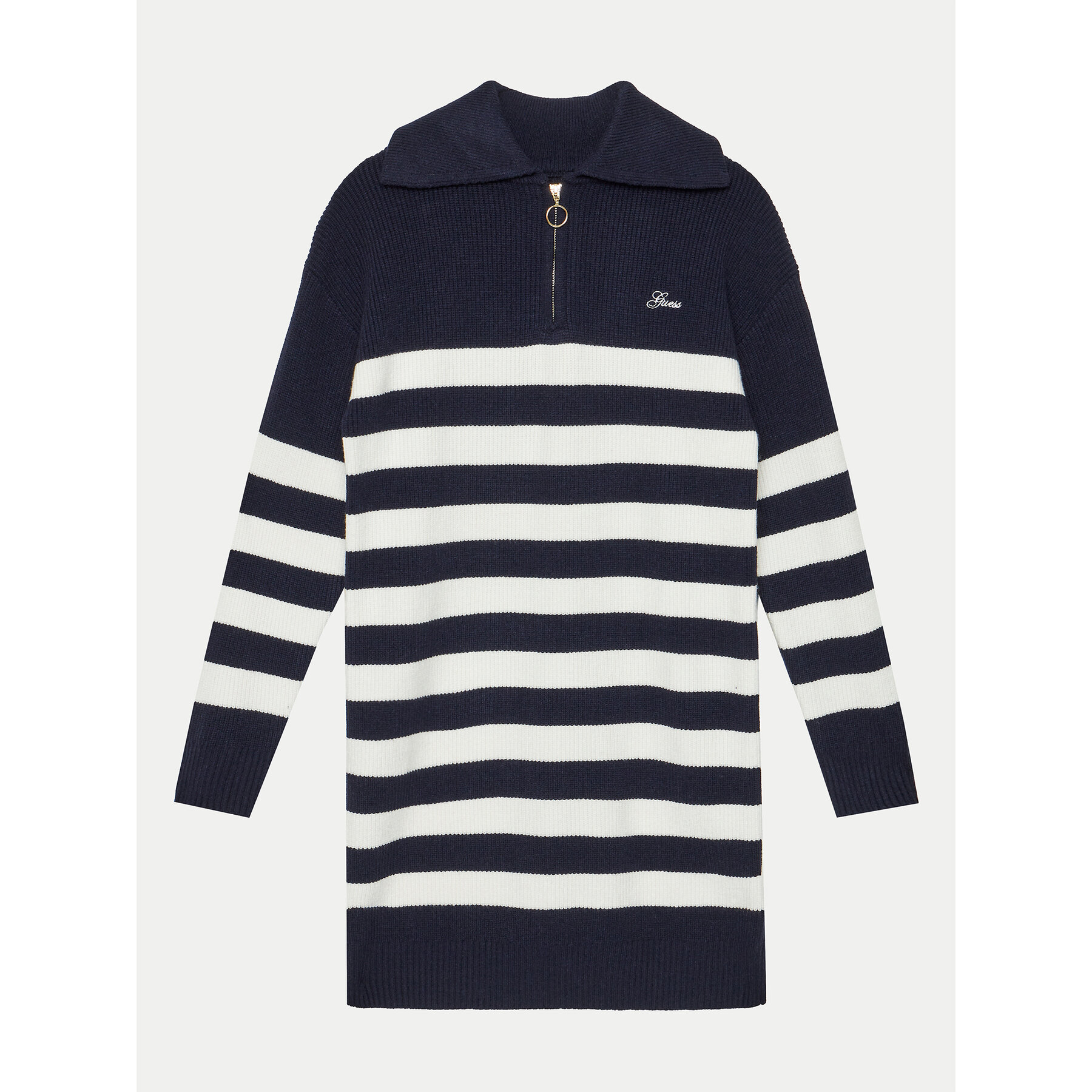 Guess Sukienka dzianinowa J4YK16 Z3FU0 Niebieski Comfort Fit