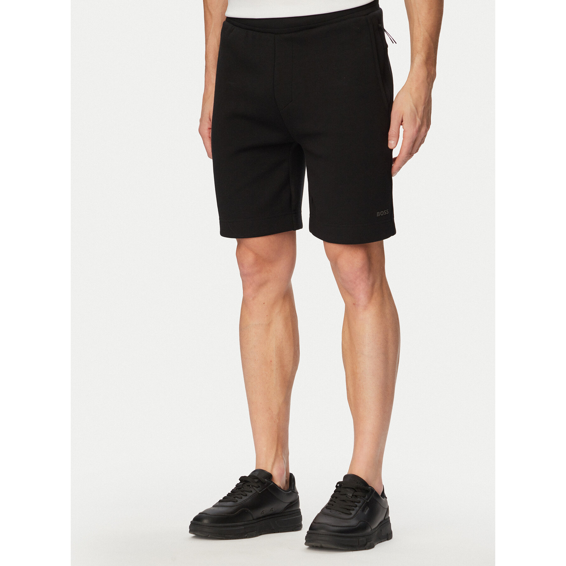 BOSS Szorty sportowe JT_Globe 50558970 Czarny Regular Fit