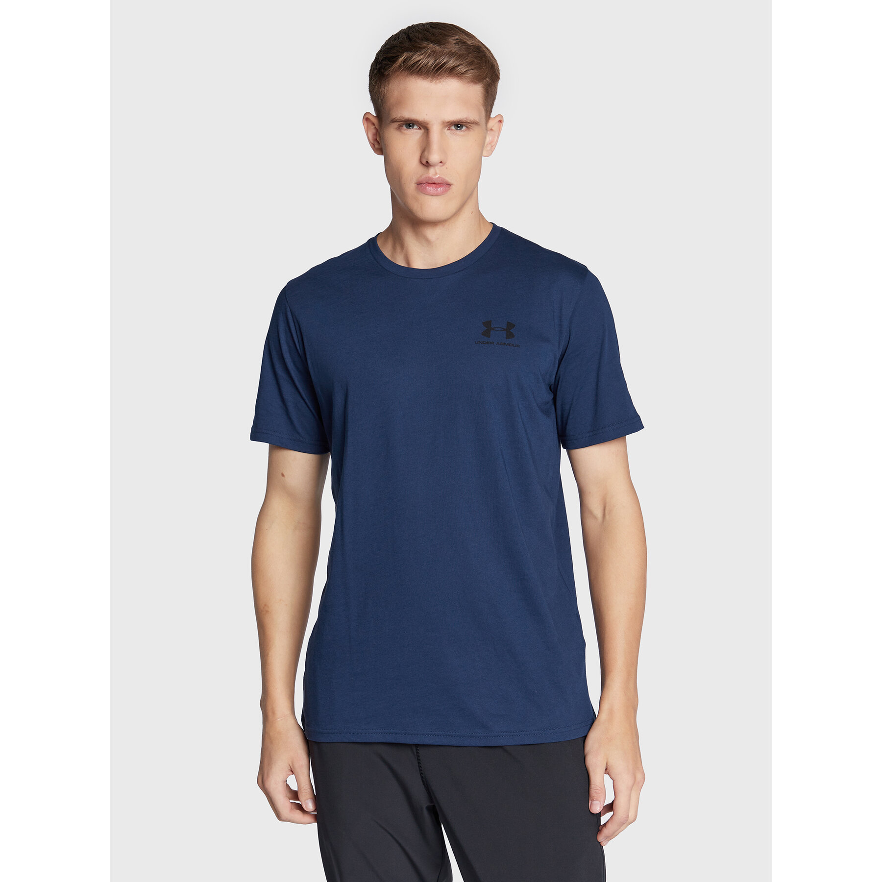 Under Armour T-Shirt Ua Sportstyle 1326799 Granatowy Loose Fit