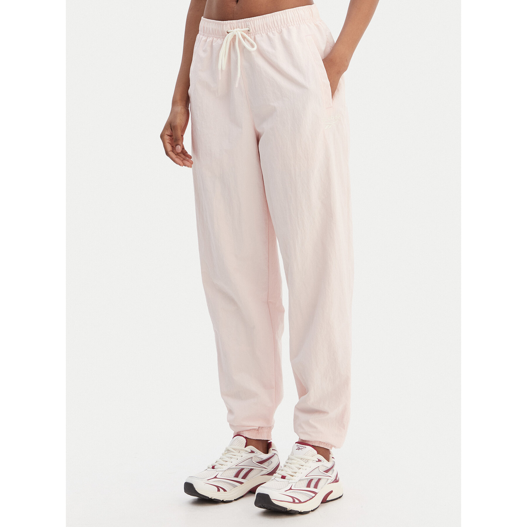 Reebok Spodnie dresowe Galina RK25518CCW Różowy Relaxed Fit