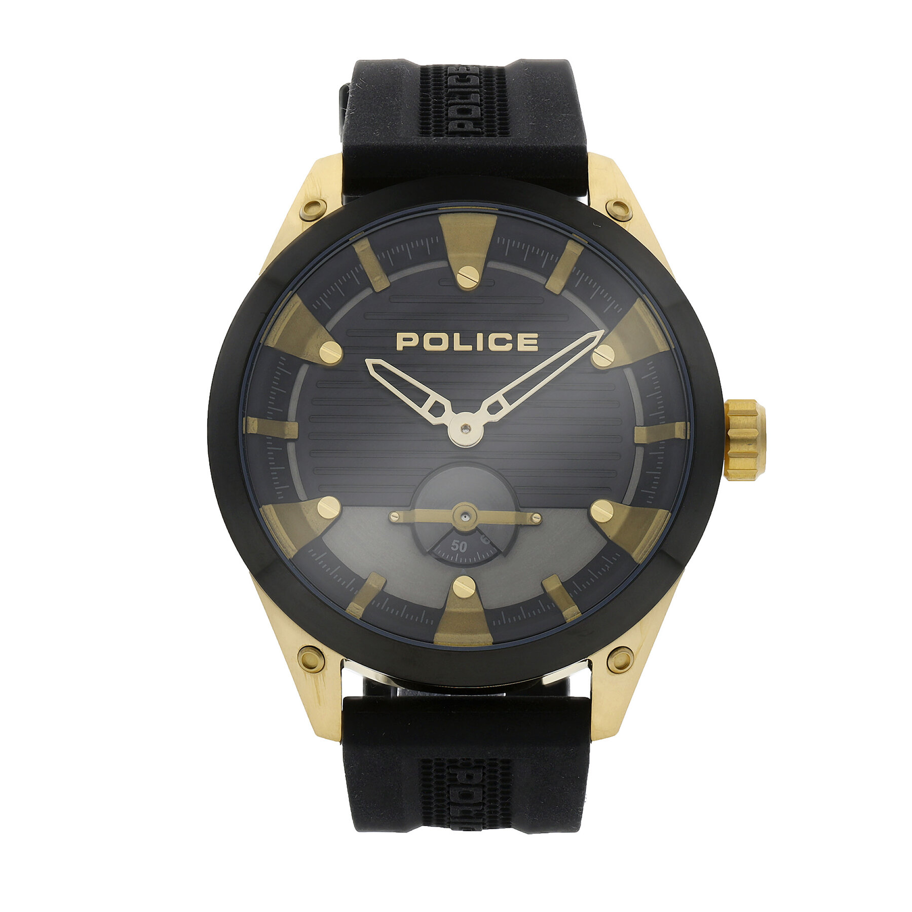 Police Zegarek Denton PEWJM2118940 Czarny