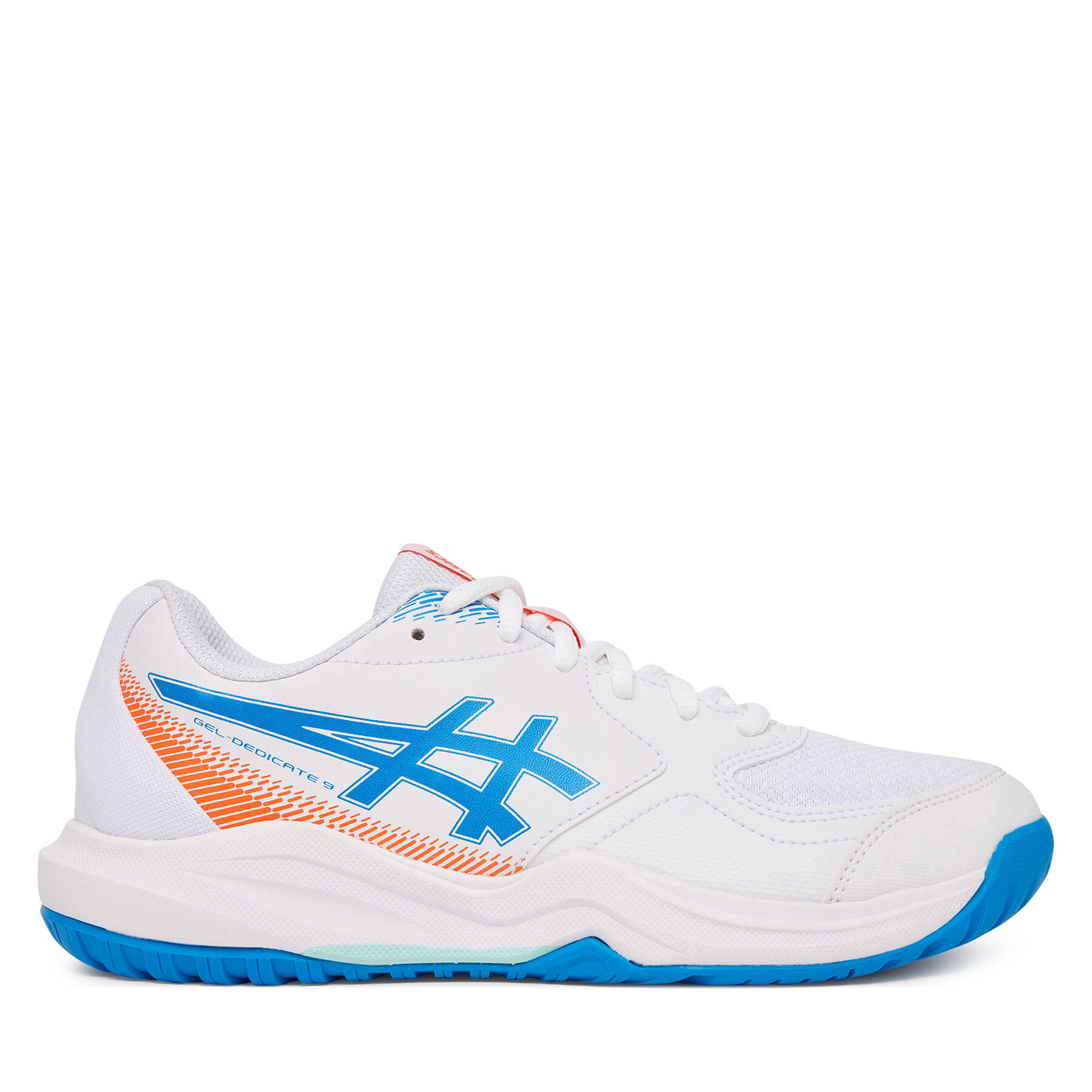 Asics Buty do tenisa Gel-Dedicate 9 Gs 1044A085 Biały