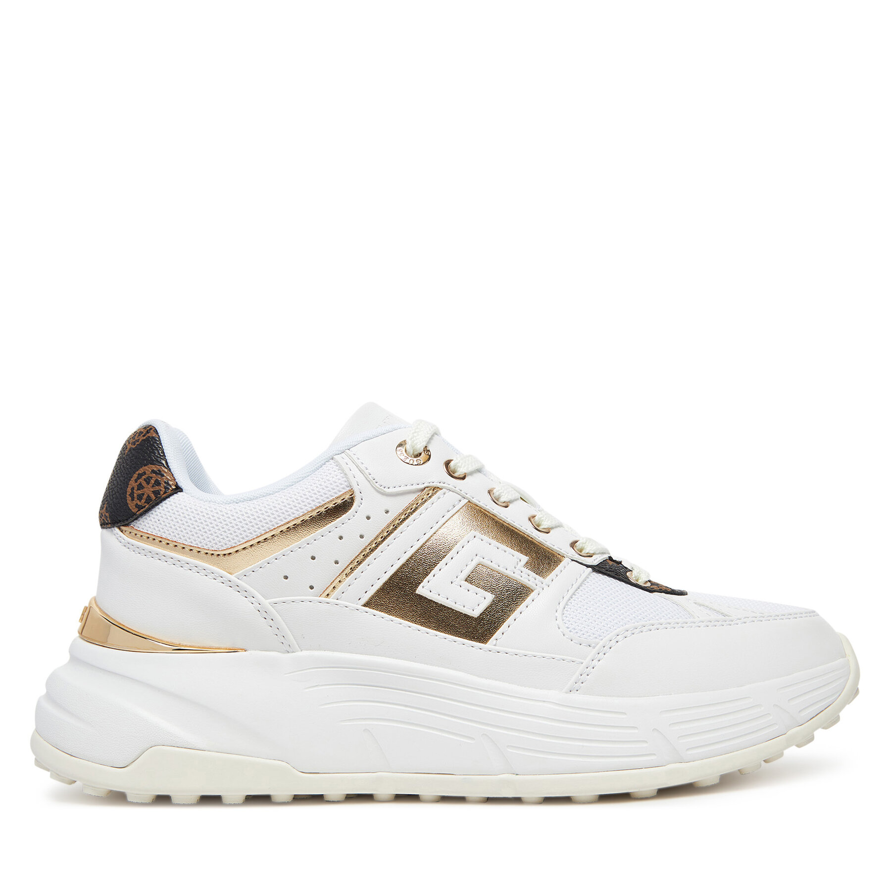 Guess Sneakersy FLTFON FAB12 Biały