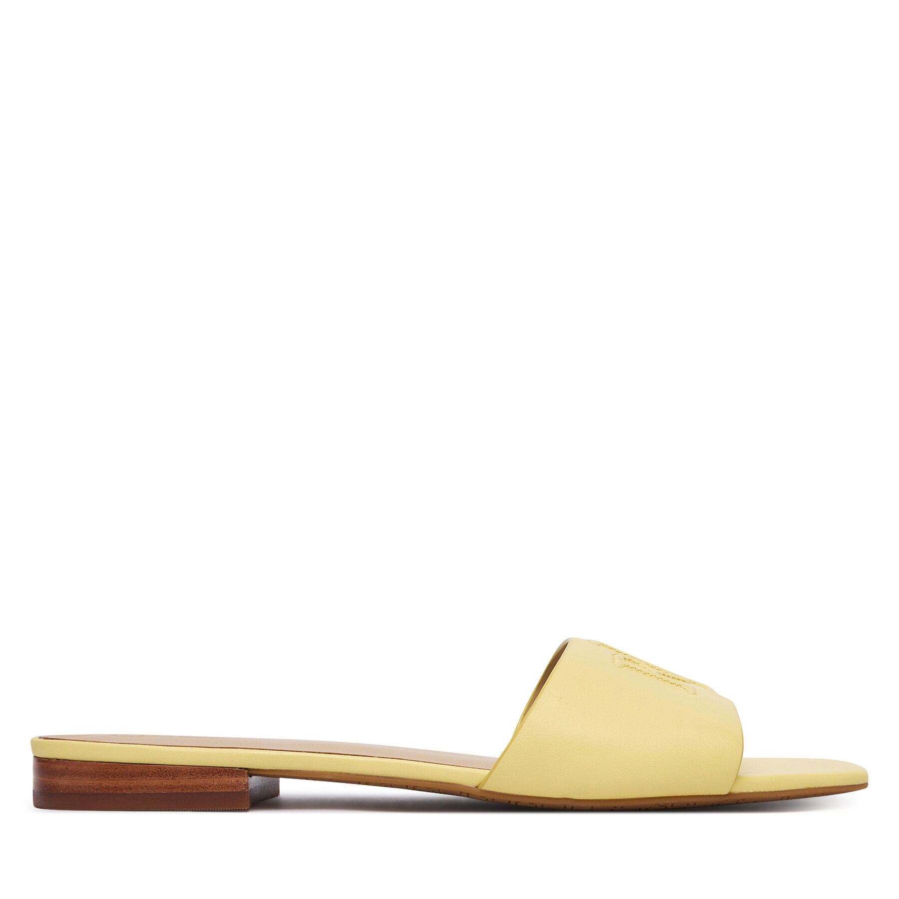 LAUREN RALPH LAUREN Klapki 802959143012 Żółty