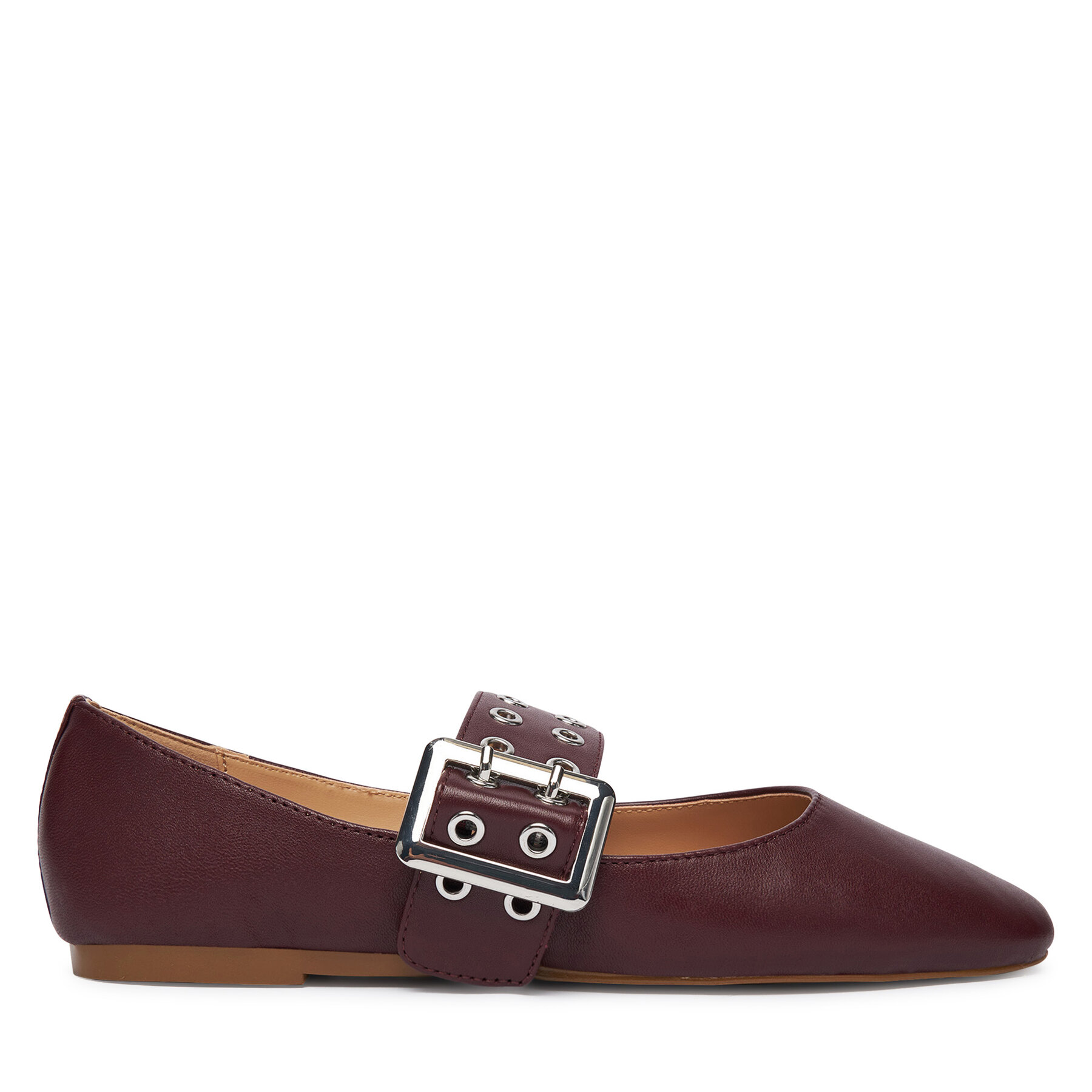 Steve Madden Baleriny Atlantica SM11004770 Bordowy