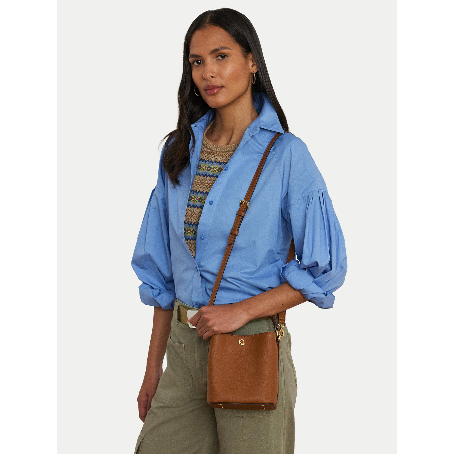LAUREN RALPH LAUREN Torebka 431969365002 Brązowy