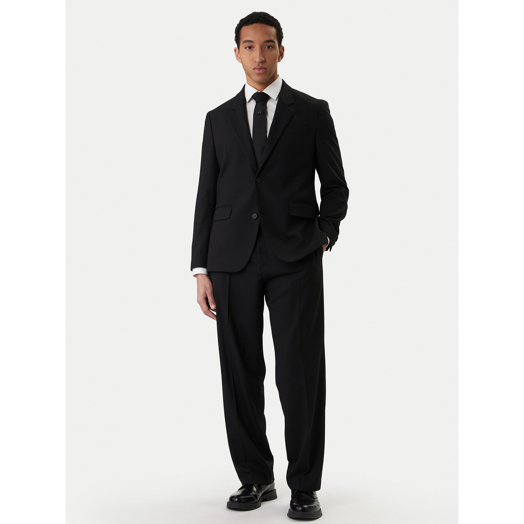 HUGO Garnitur Karlo-Flips251X 50549657 Czarny Modern Fit