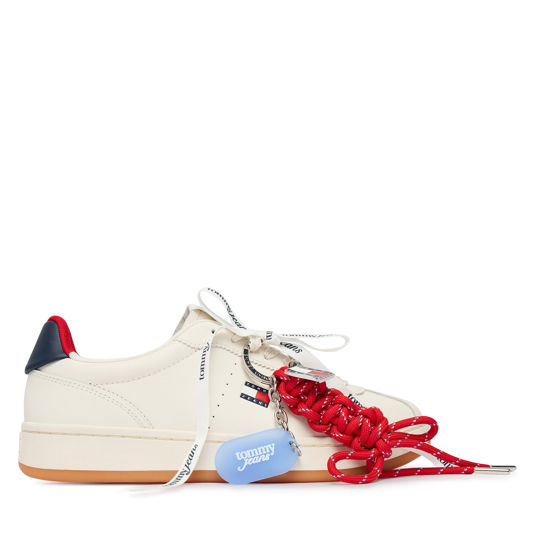 Tommy Jeans Sneakersy Archive '98 Charms EN0EN03032 Écru