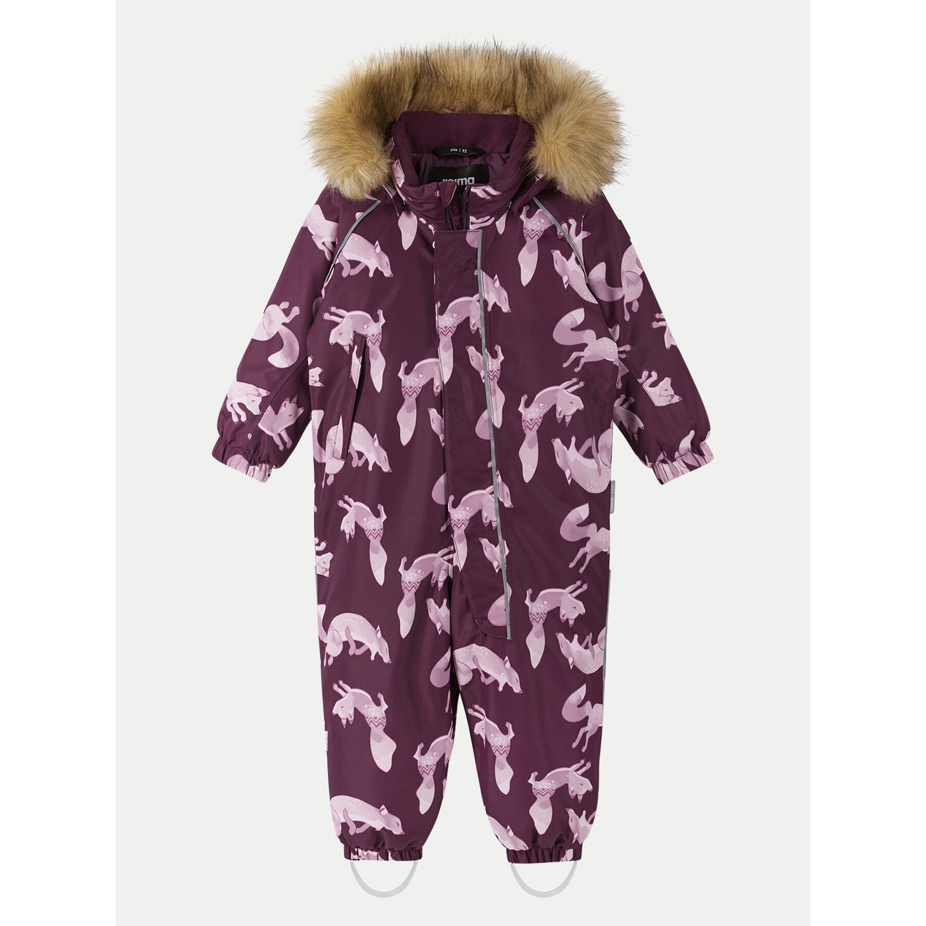 Reima Kombinezon zimowy Lappi 5100129C Fioletowy Regular Fit