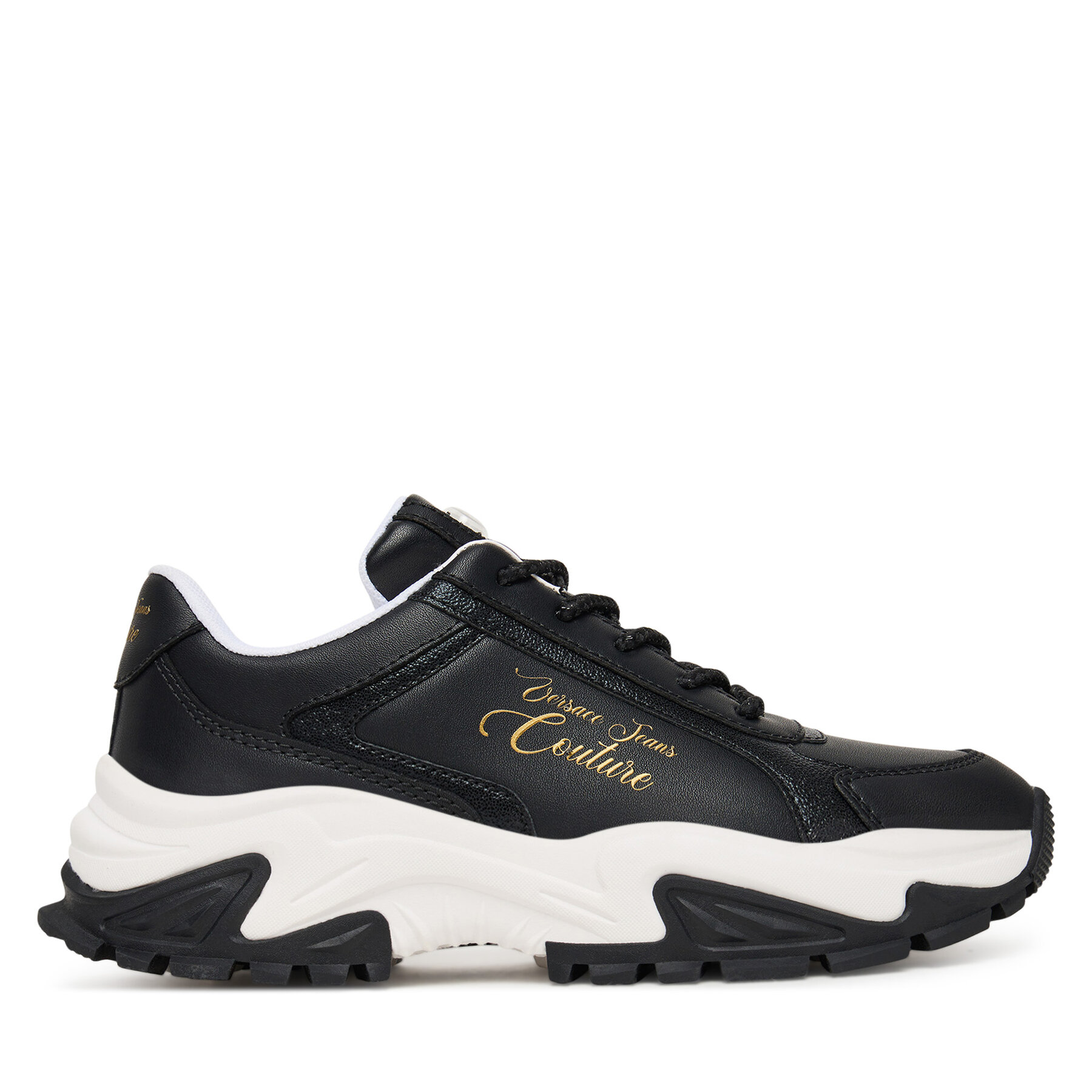 Versace Jeans Couture Sneakersy 79VA3SV6 Czarny