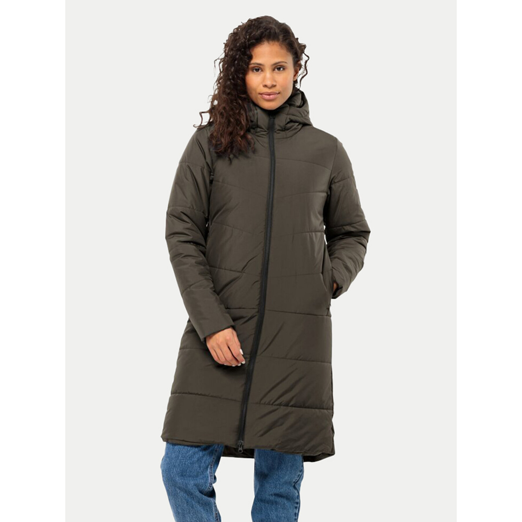 Jack Wolfskin Kurtka zimowa Deutzer 1207501 Brązowy Regular Fit