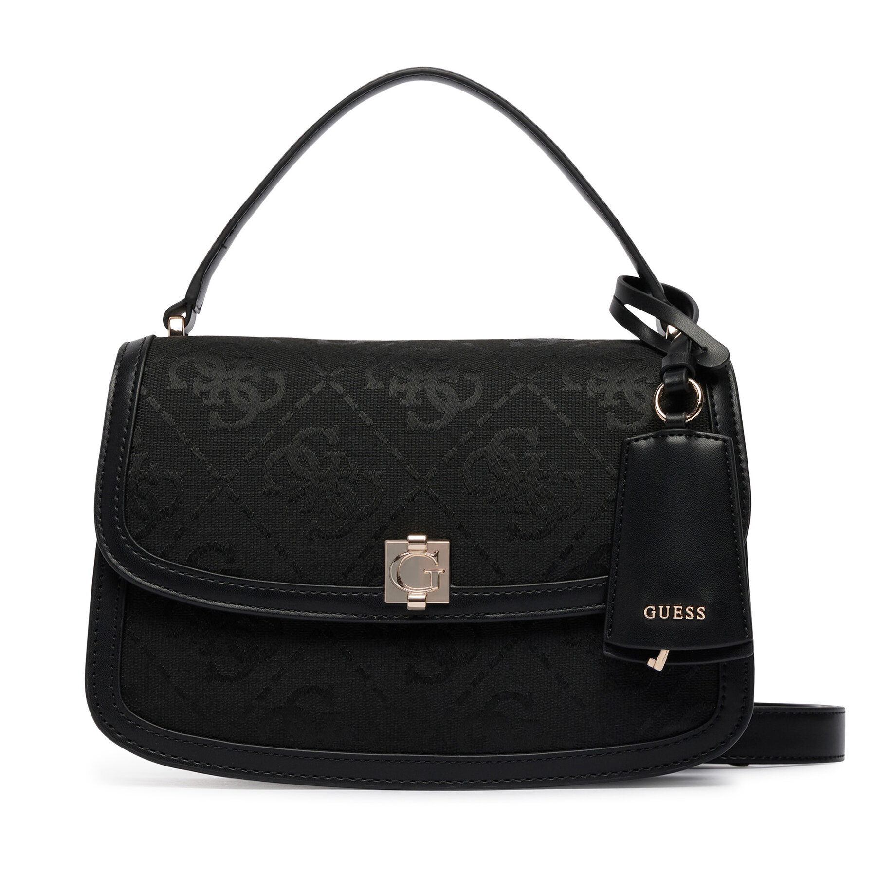 Guess Torebka Audrey Logo HWJG97 55210 Czarny
