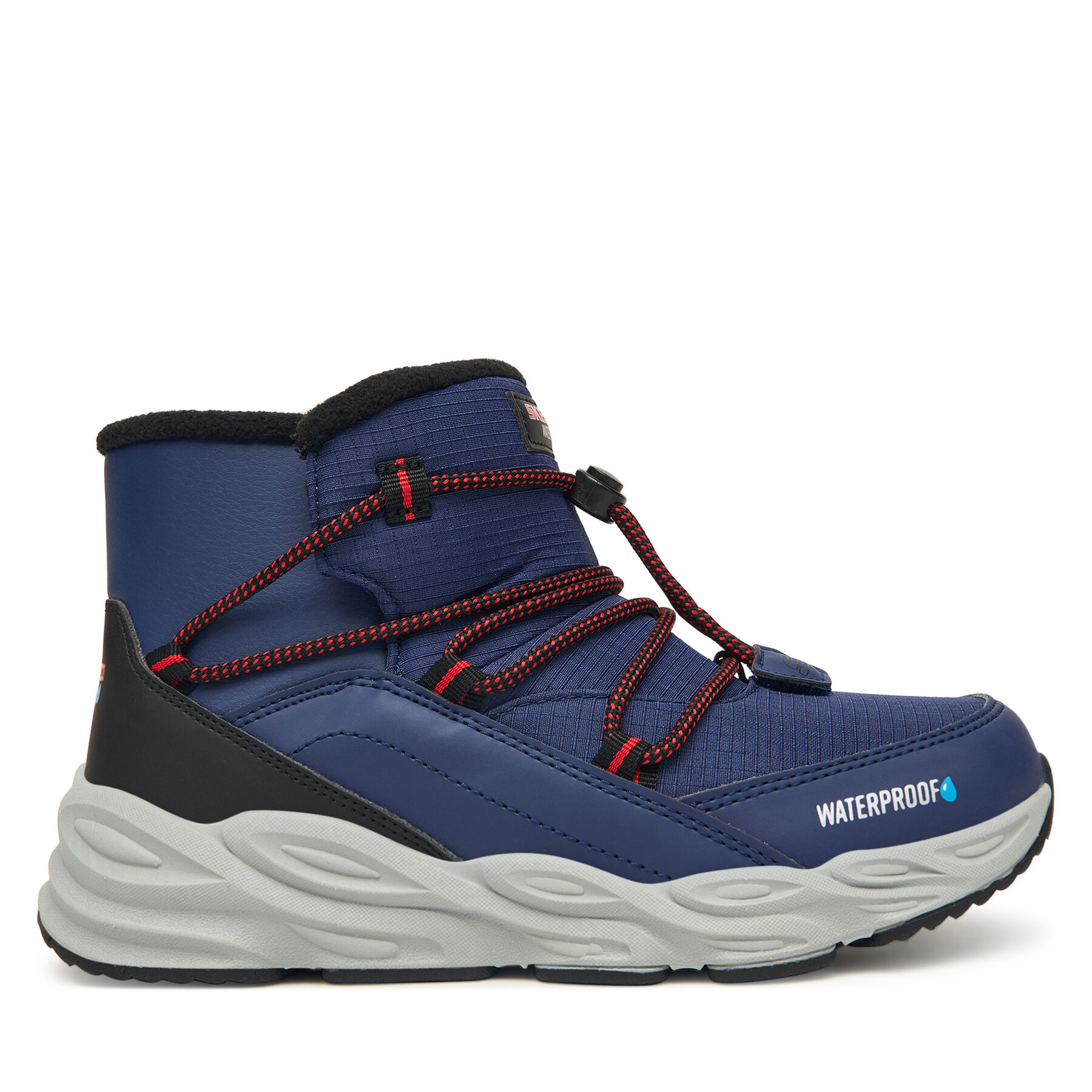 Skechers Śniegowce Turbo Tread 406385L NVBK Granatowy
