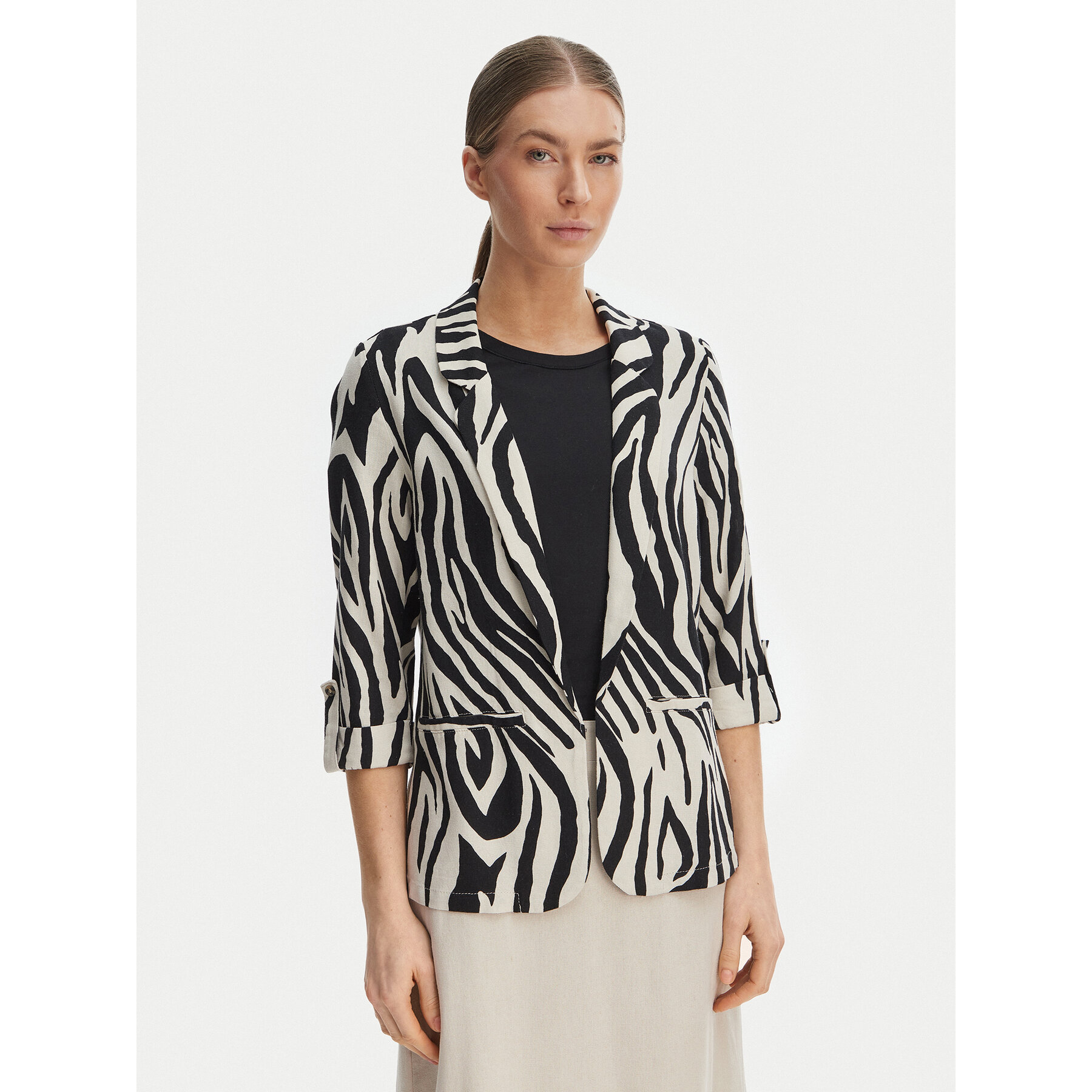 Vero Moda Marynarka Jesmilo 10279700 Czarny Regular Fit