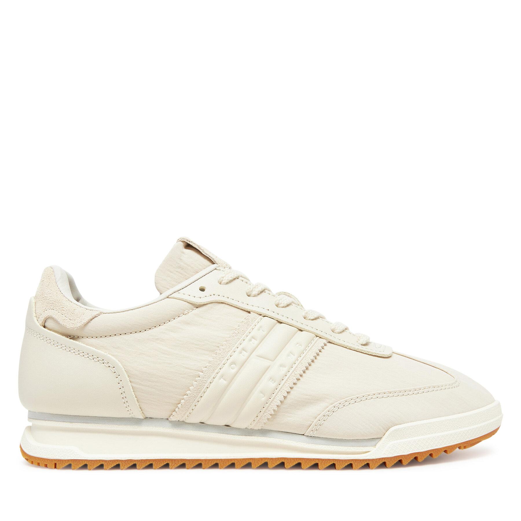 Tommy Jeans Sneakersy Tjw Low Profile Runner EN0EN02817 Beżowy