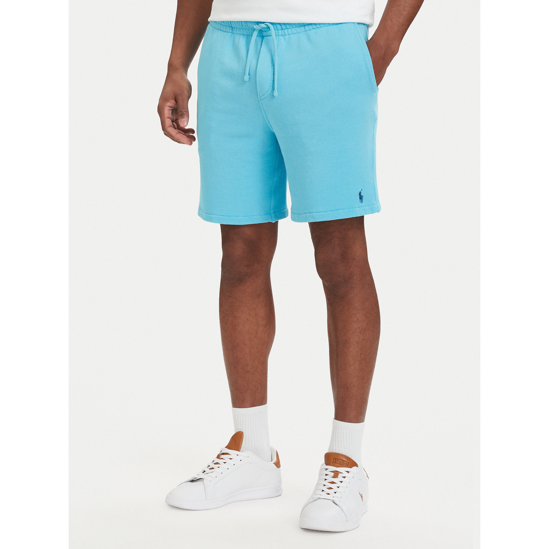 Polo Ralph Lauren Szorty sportowe 710A12486007 Niebieski jasny Regular Fit