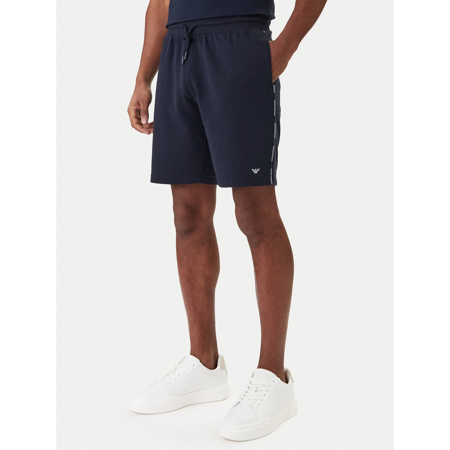 Emporio Armani Underwear Szorty sportowe EM000495 AF18887 UB102 Granatowy Regular Fit