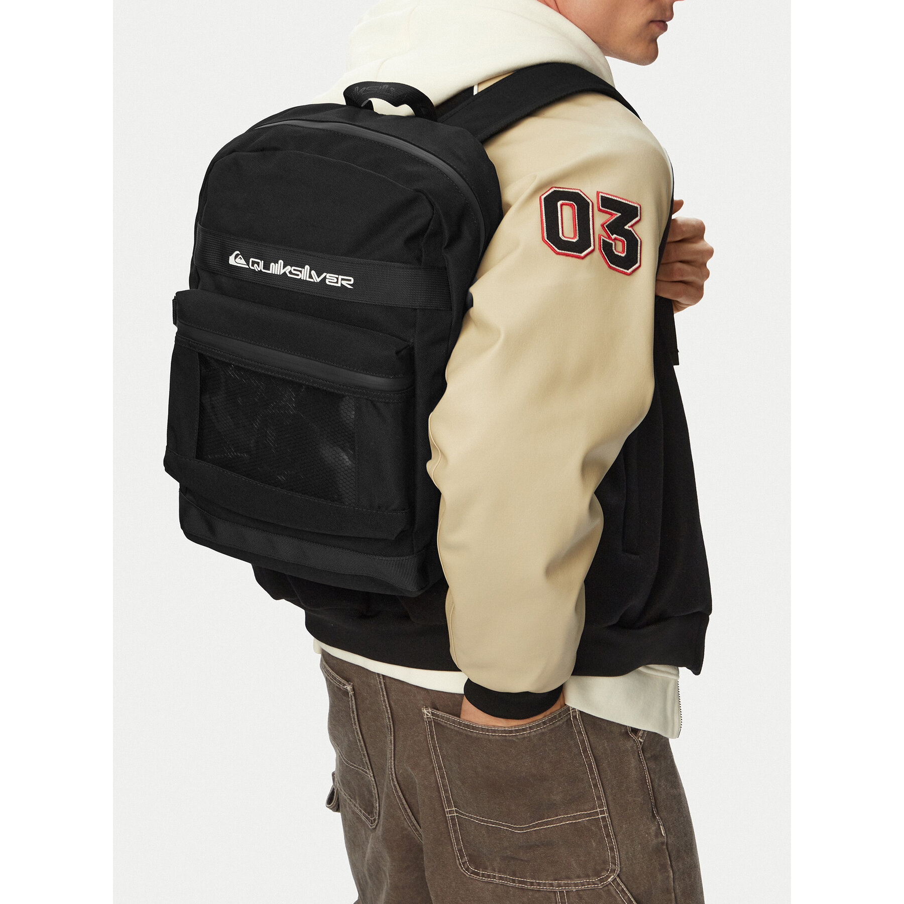 Quiksilver Plecak CWBEO-QUIK-M-002-10 Czarny