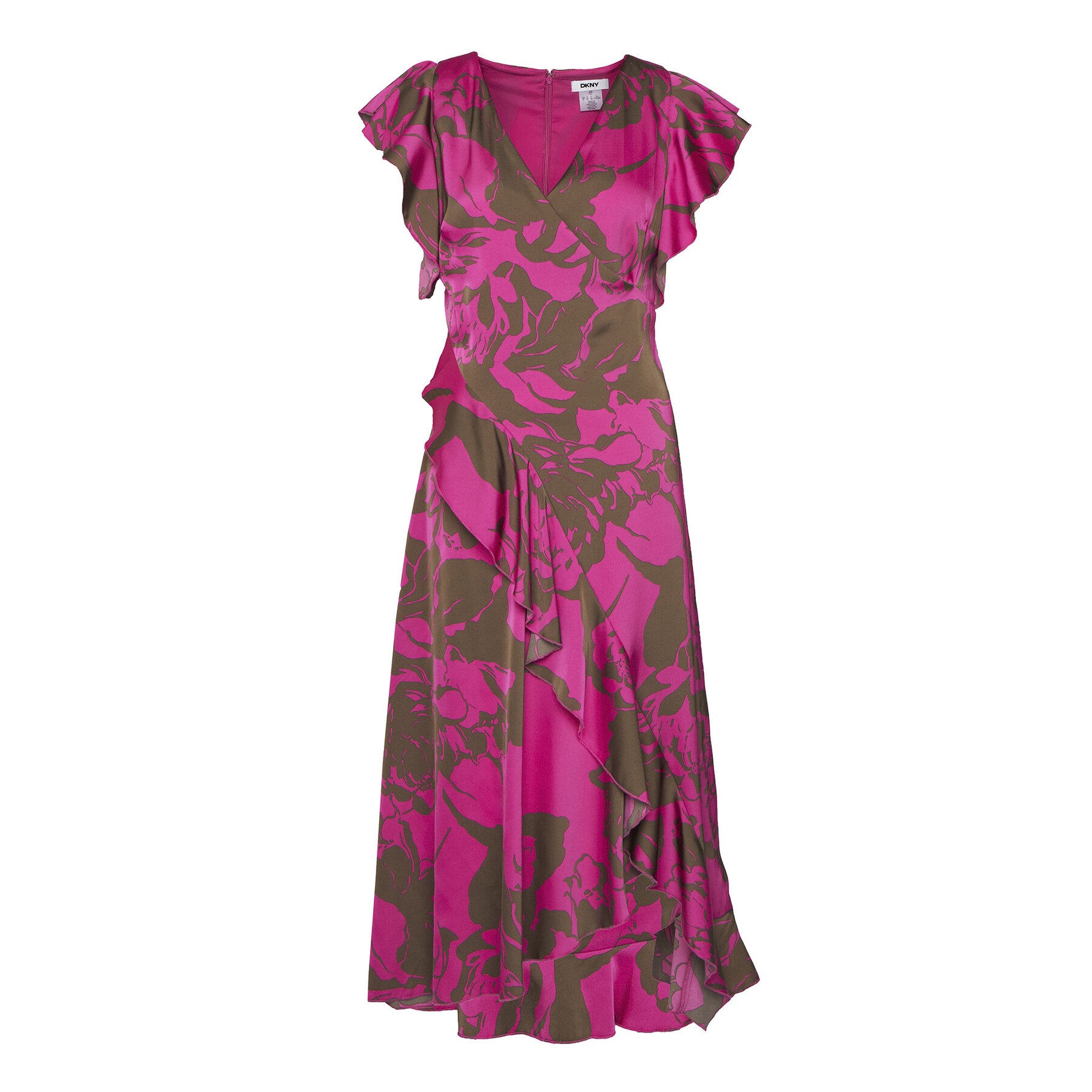 DKNY Sukienka letnia DD5E1N32 Różowy Regular Fit