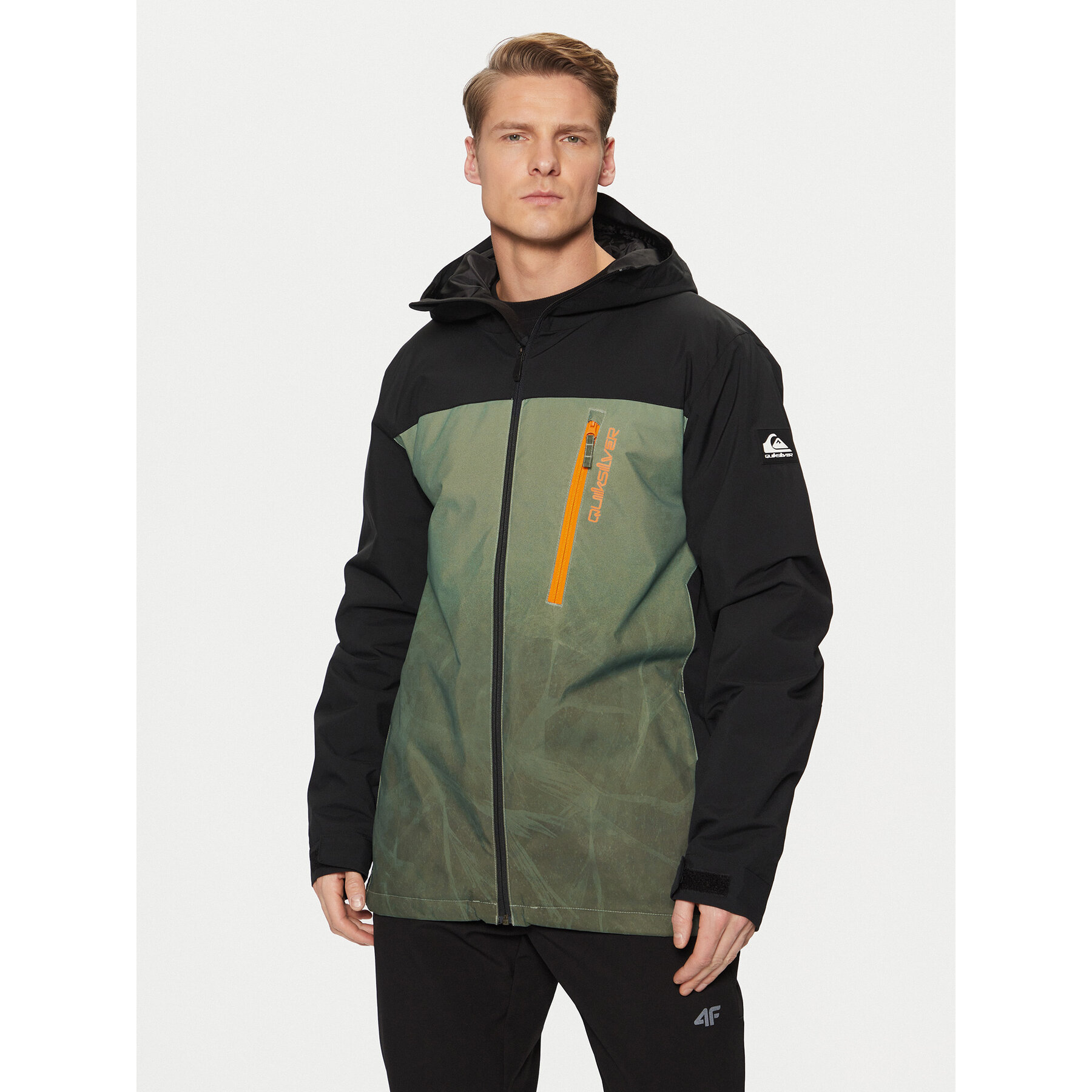 Quiksilver Kurtka narciarska Morton EQYTJ03458 Zielony Modern Fit