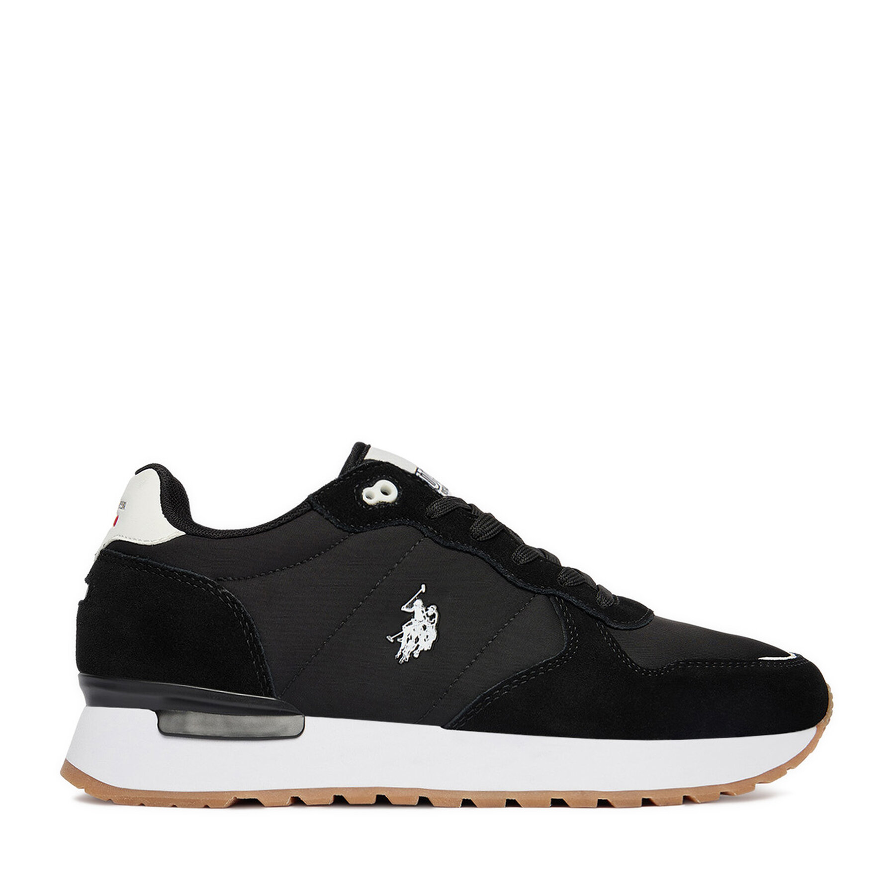 U.S. Polo Assn. Sneakersy EO-SMYTH001M/6TS1 Czarny