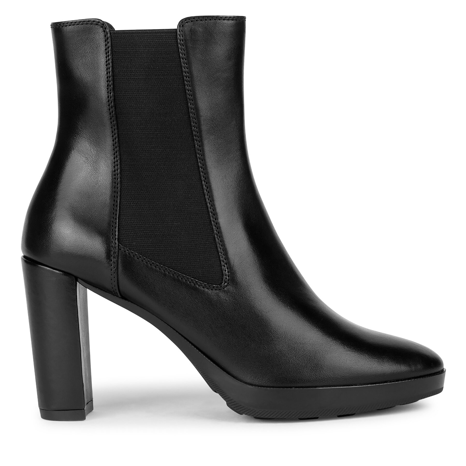 Geox Botki D Walk Pleasure 85 D35TFC 00043 C9999 Czarny