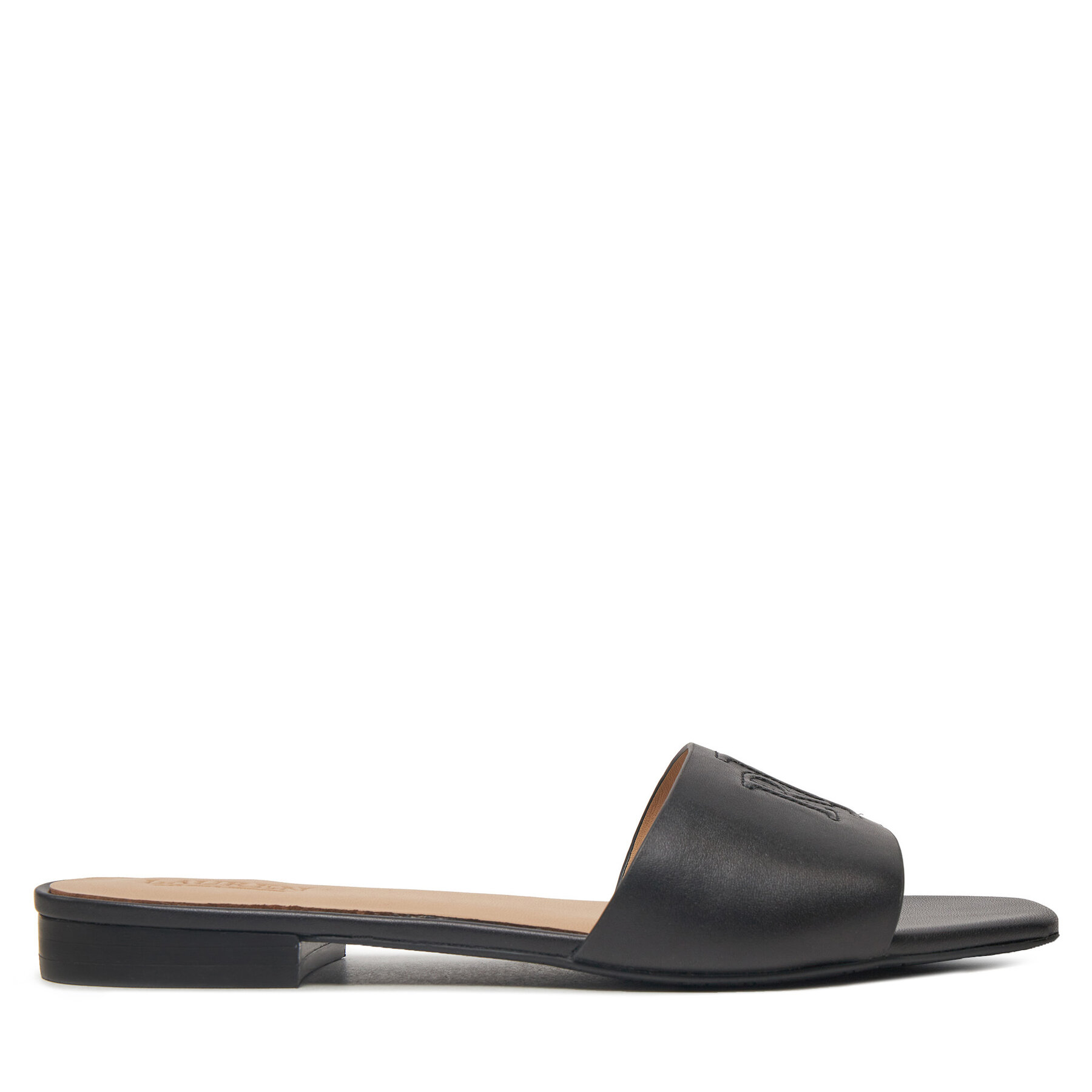 LAUREN RALPH LAUREN Klapki Everley 802959142001 Czarny