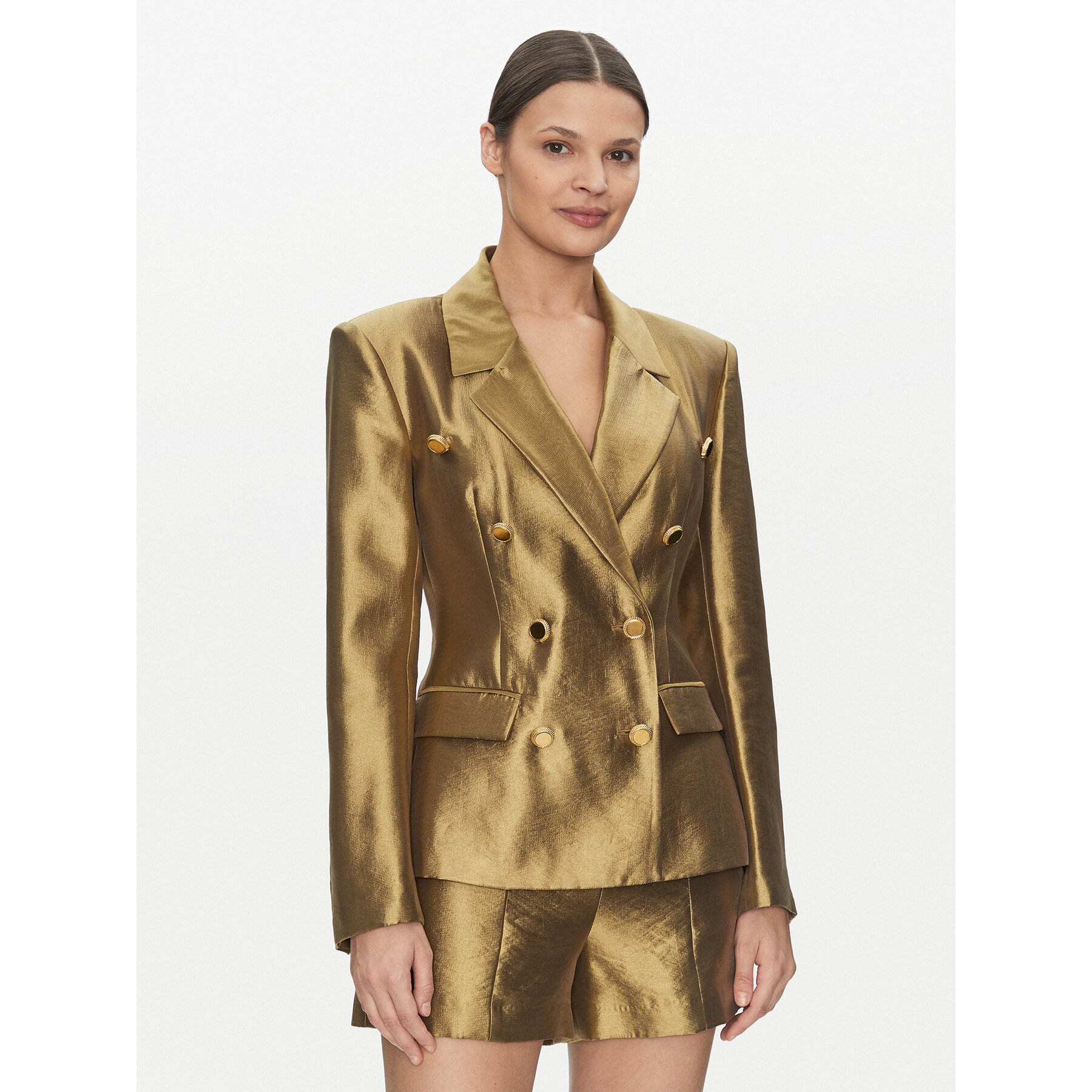 Marciano Guess Marynarka 5GGN20 7312A Złoty Regular Fit