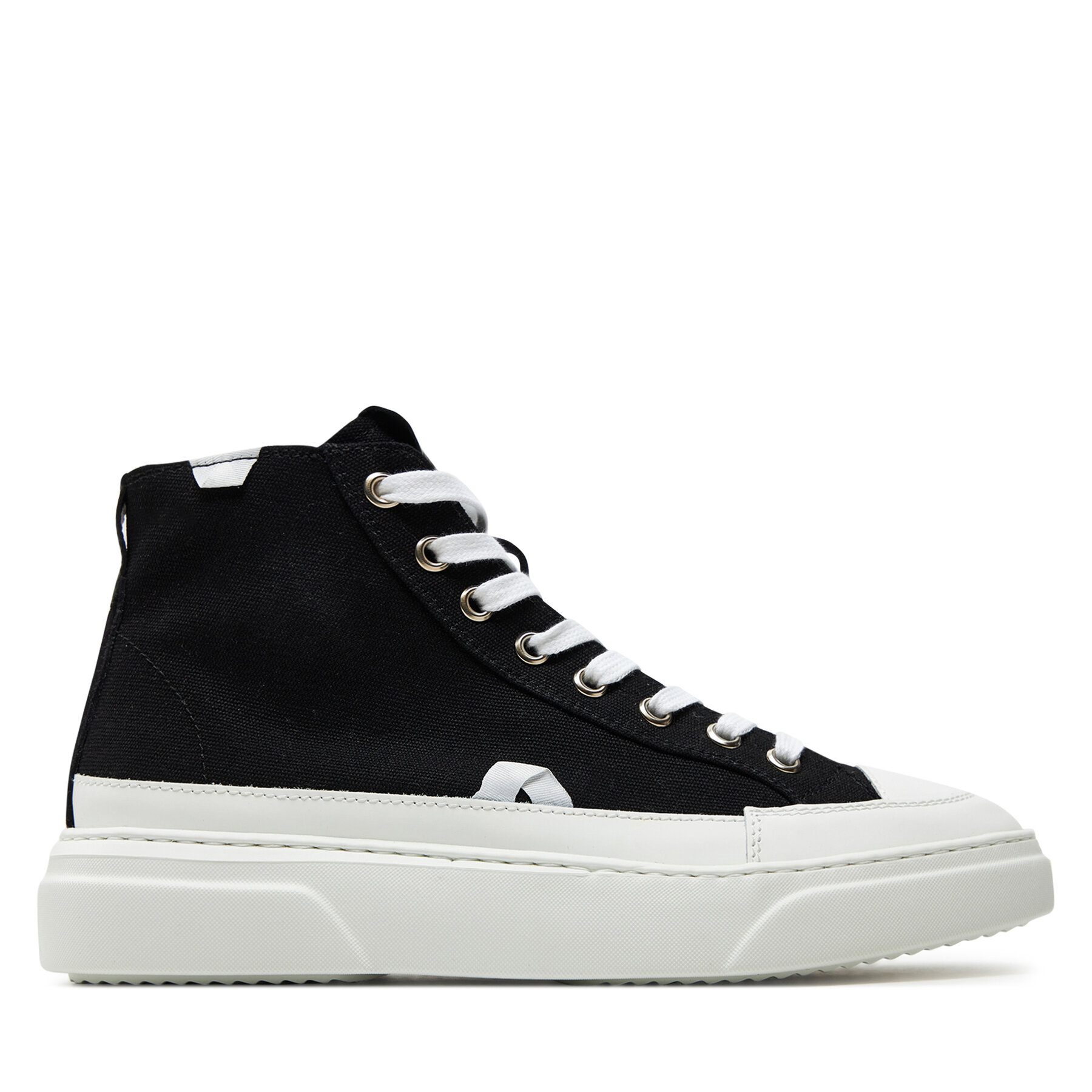 Inuikii Sneakersy Canvas Lex High 50103-991 Czarny