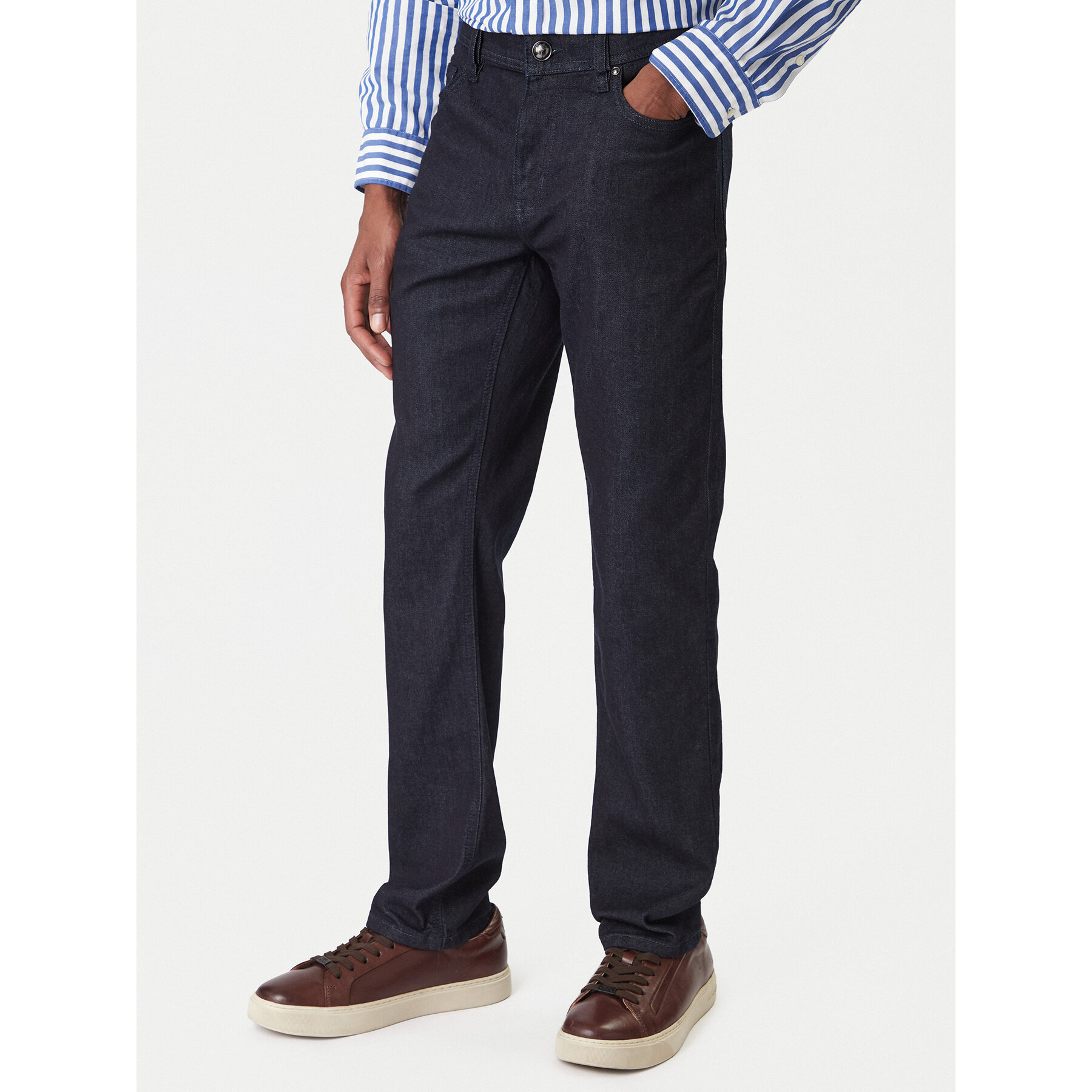 JOOP! Jeansy Fortres 30101664 Granatowy Slim Fit
