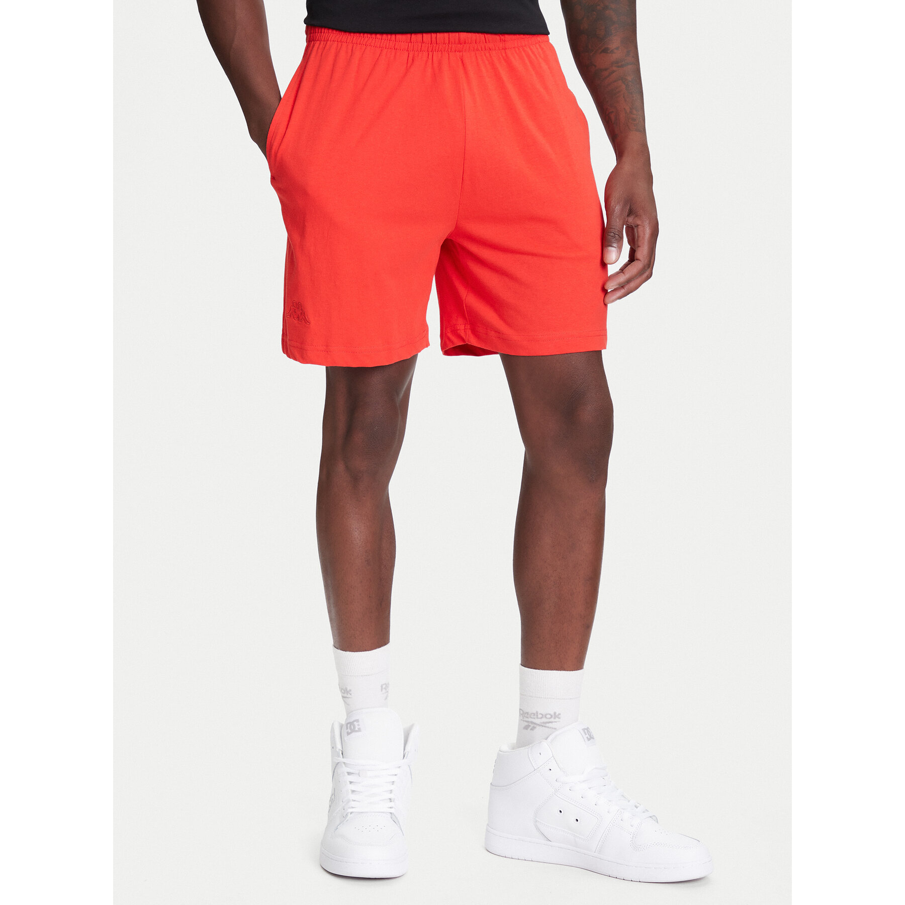 Kappa Szorty sportowe Logo Korpo Cabas 303HZE0 Czerwony Regular Fit