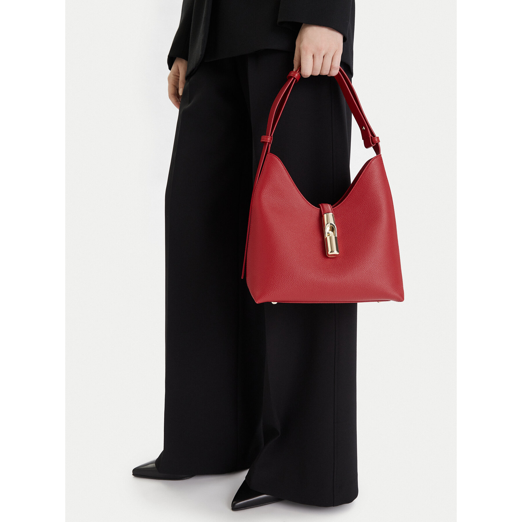 Furla Torebka Goccia S WB01979 BX3353 KH 4484S Czerwony