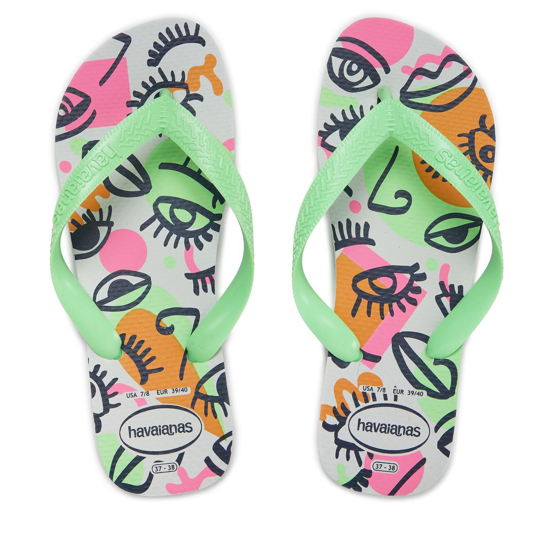 Havaianas Japonki 41402581049 Kolorowy