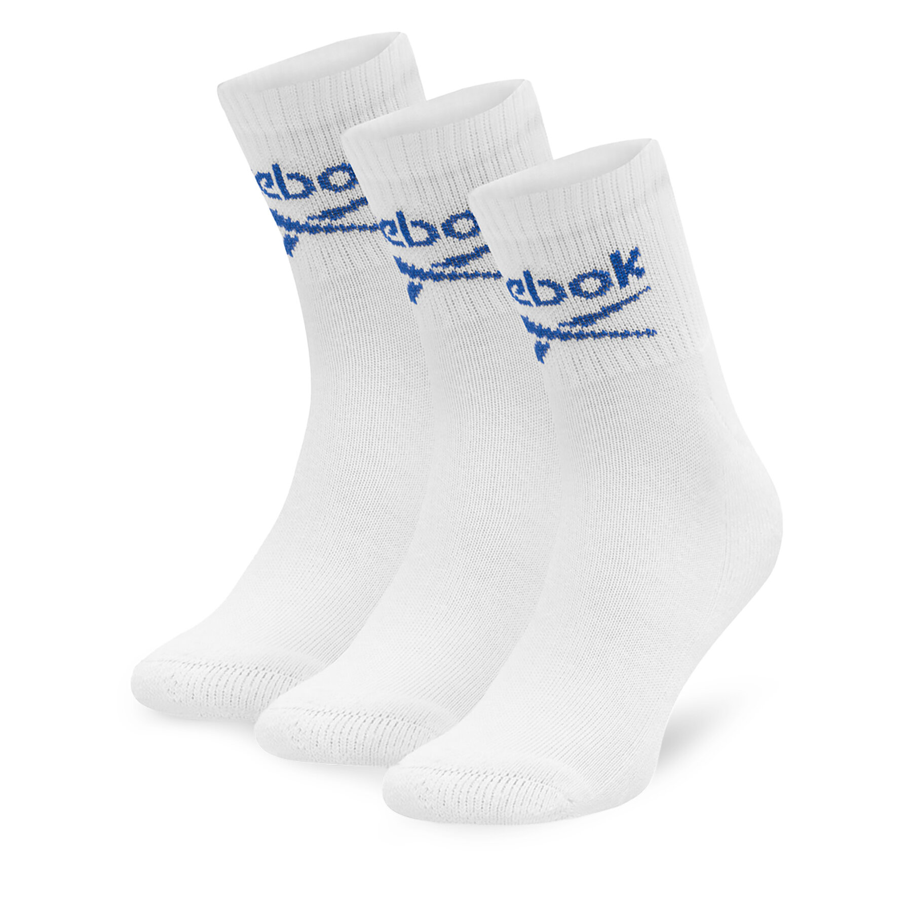 Reebok Skarpety długie R0255-SS24 (3-pack) Biały