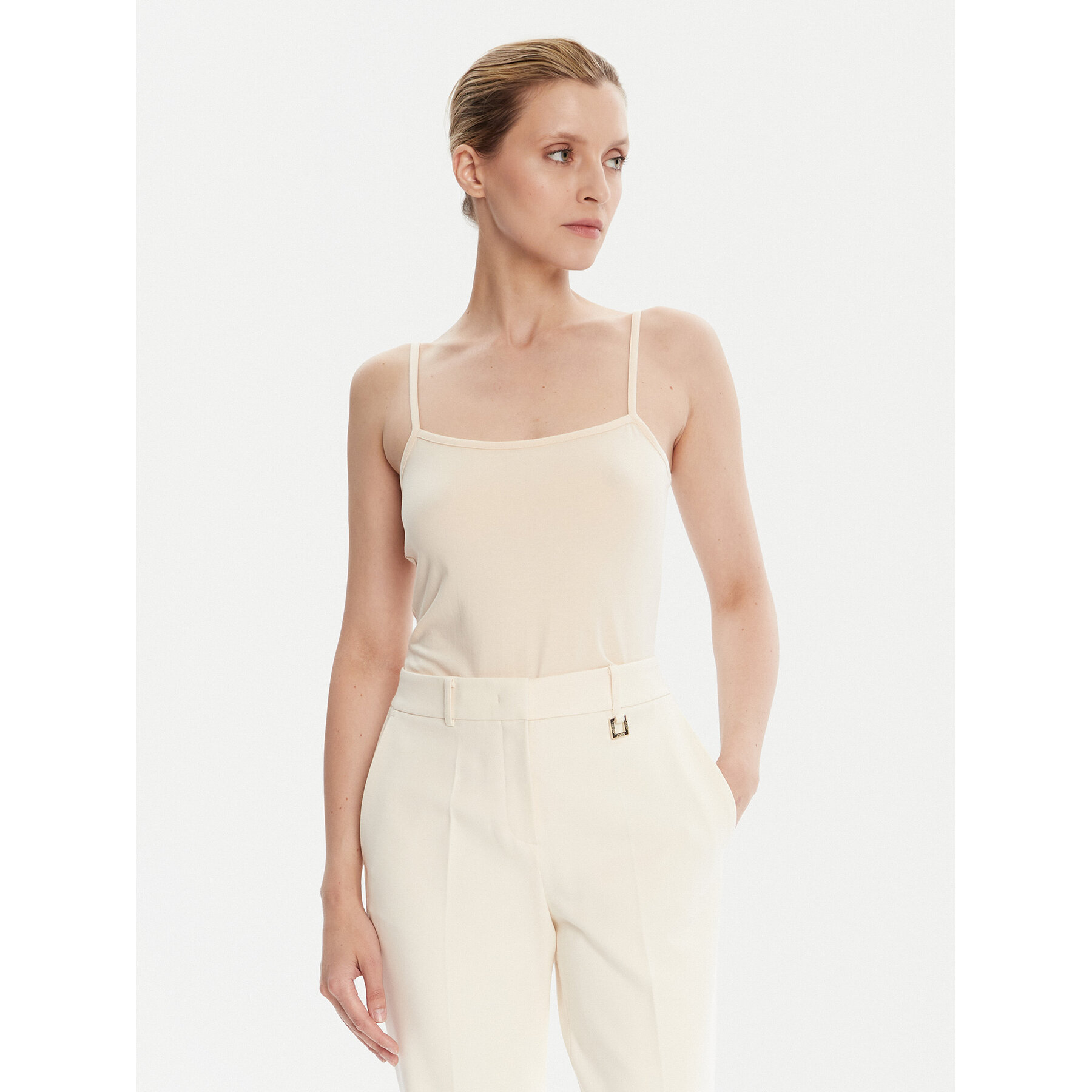 JOOP! Top 30042651 Kremowy Regular Fit