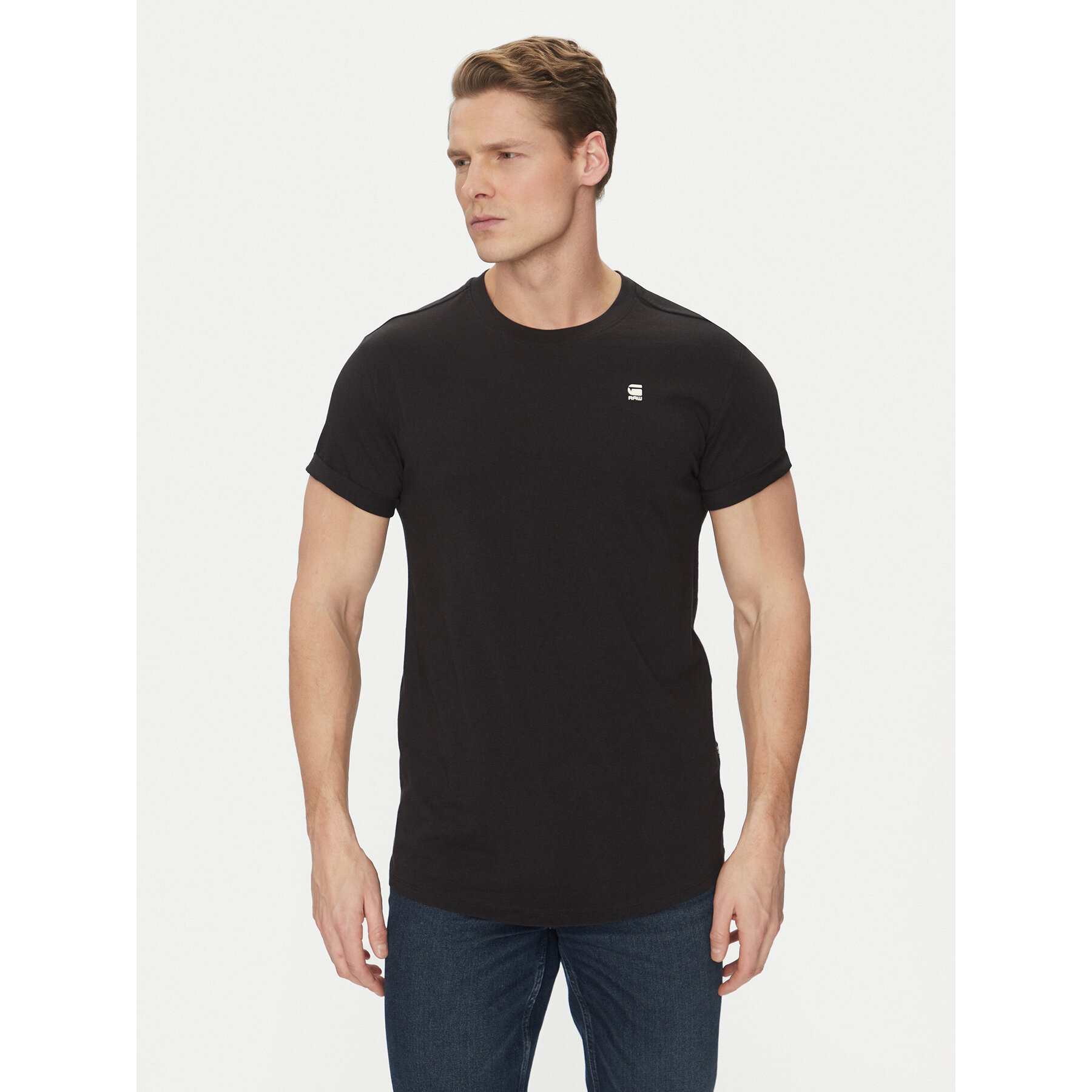 G-Star Raw T-Shirt Lash D16396-B353-2199 Czarny Relaxed Fit
